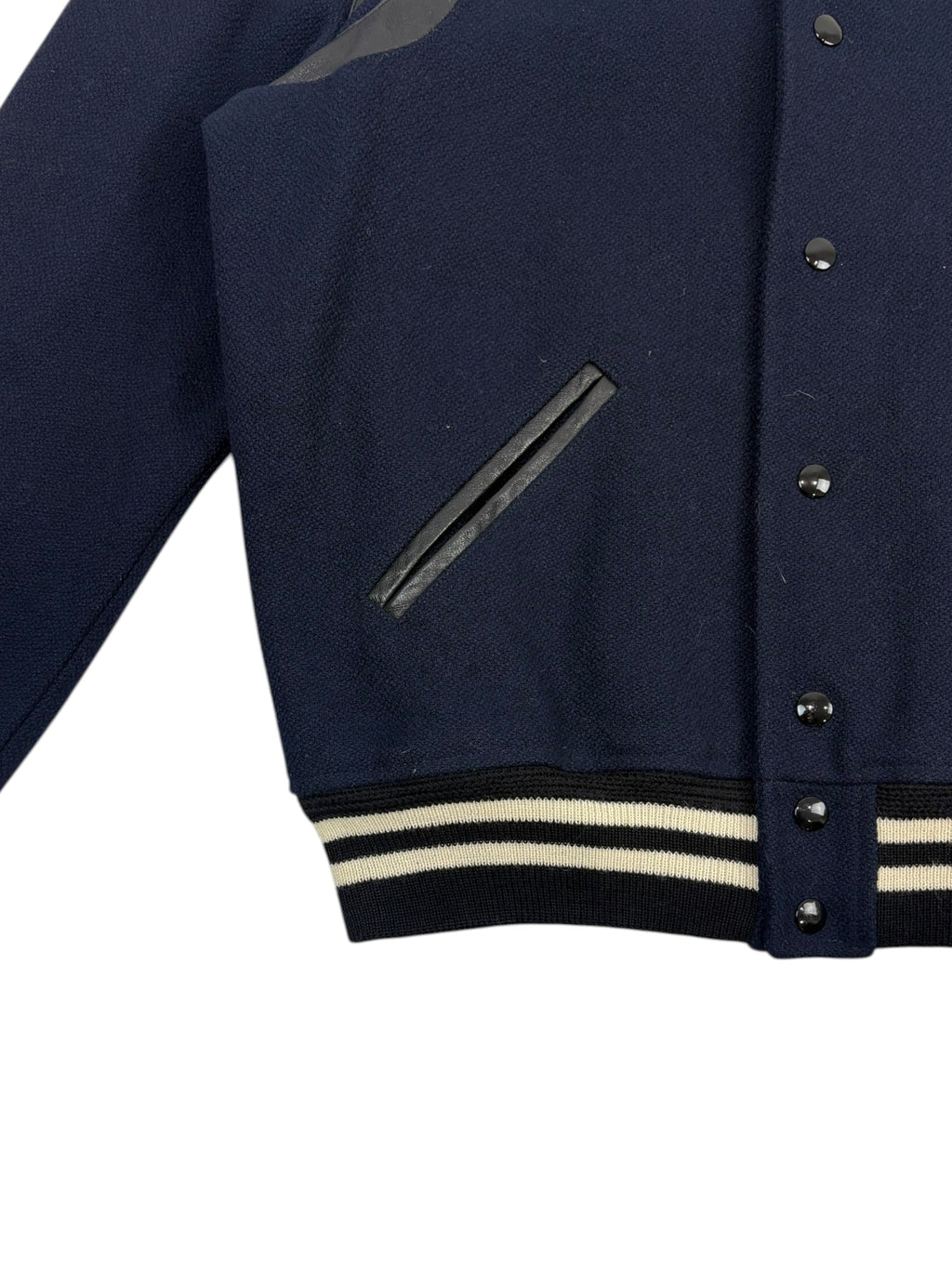 Saint Laurent Teddy Varsity Jacket
