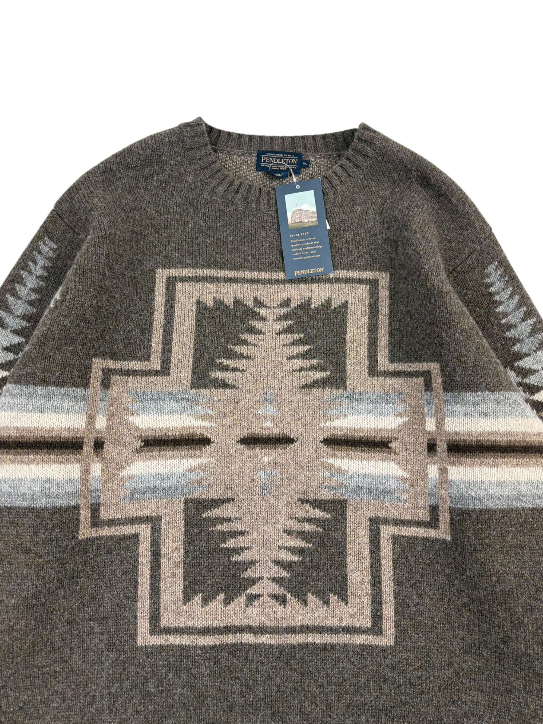 Pendleton Shetland Harding Crew Neck Sweater