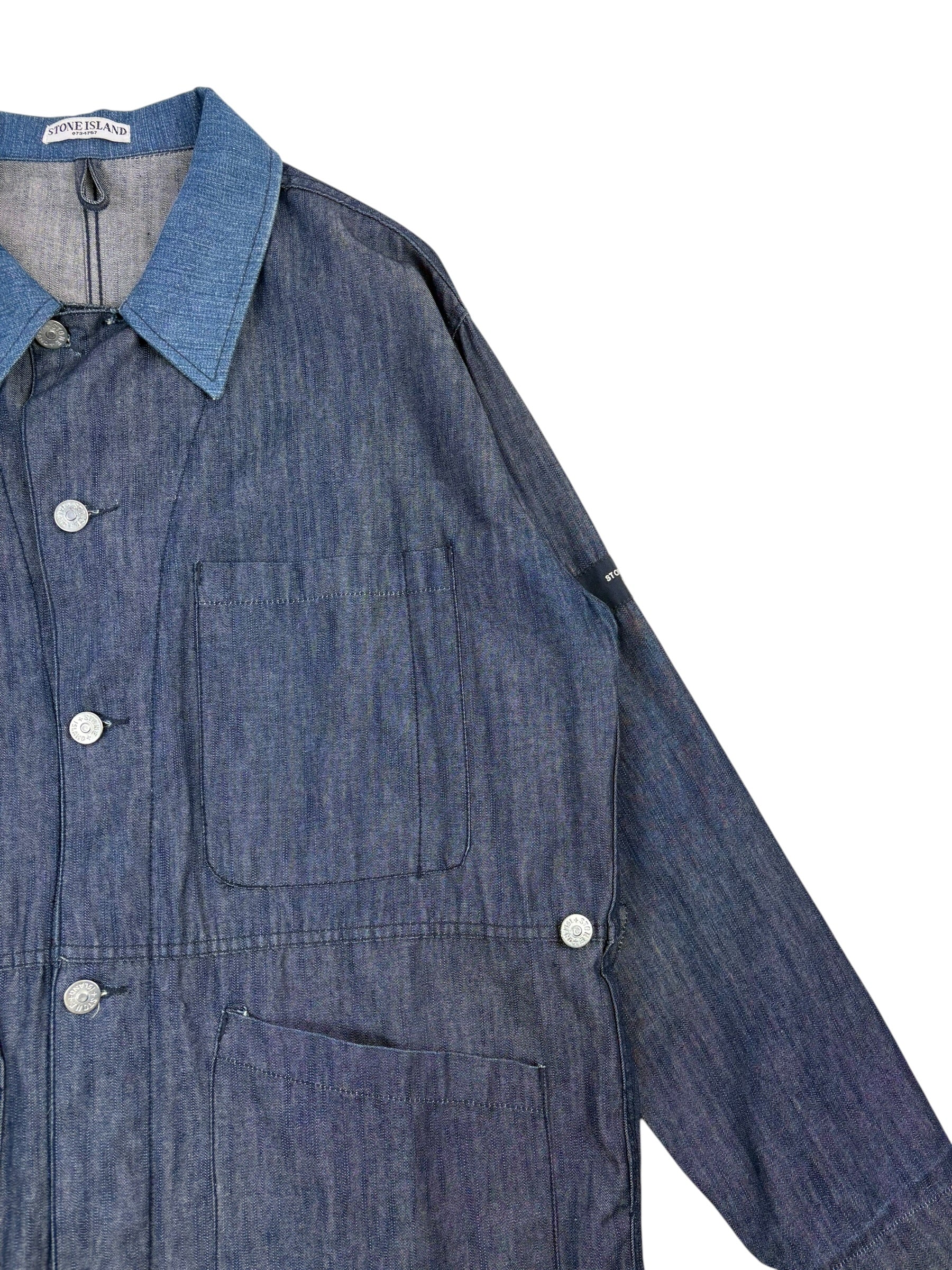 Stone Island Denims AW03 Multi-Pocket Denim Jacket