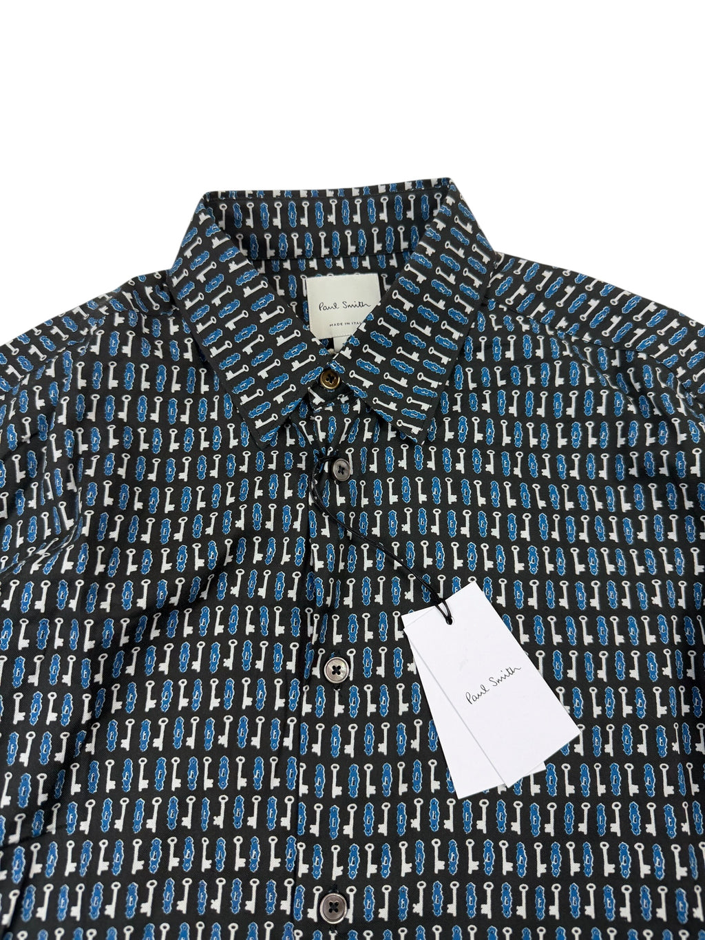 Paul Smith Men’s S/C Lock & Key Tailored Shirt