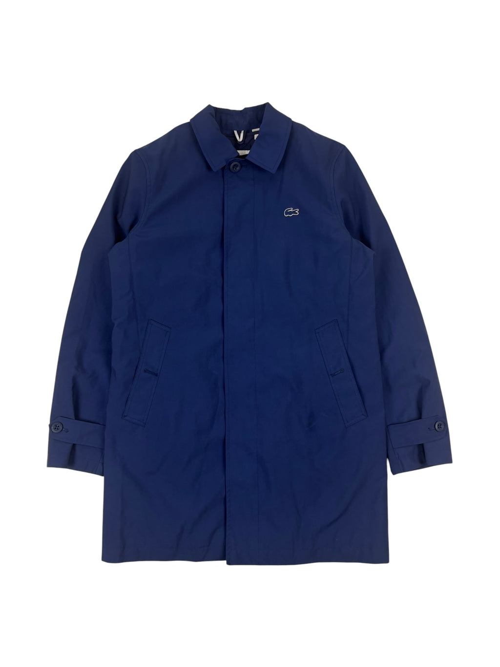 Lacoste Showerproof Cotton Twill Trench Coat