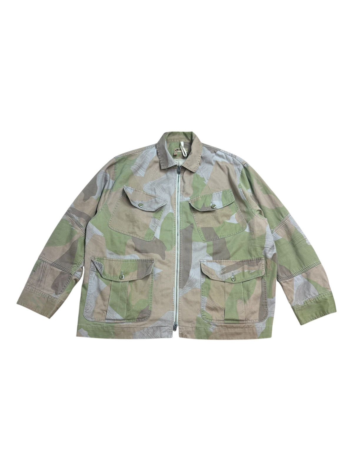 Nigel Cabourn Lybro Brushstroke Camo Field Jacket