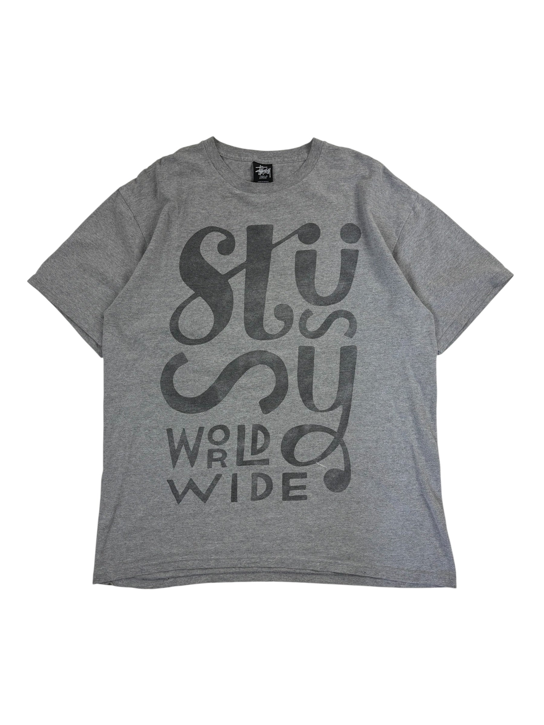 Stussy 90s Worldwide Print T-Shirt