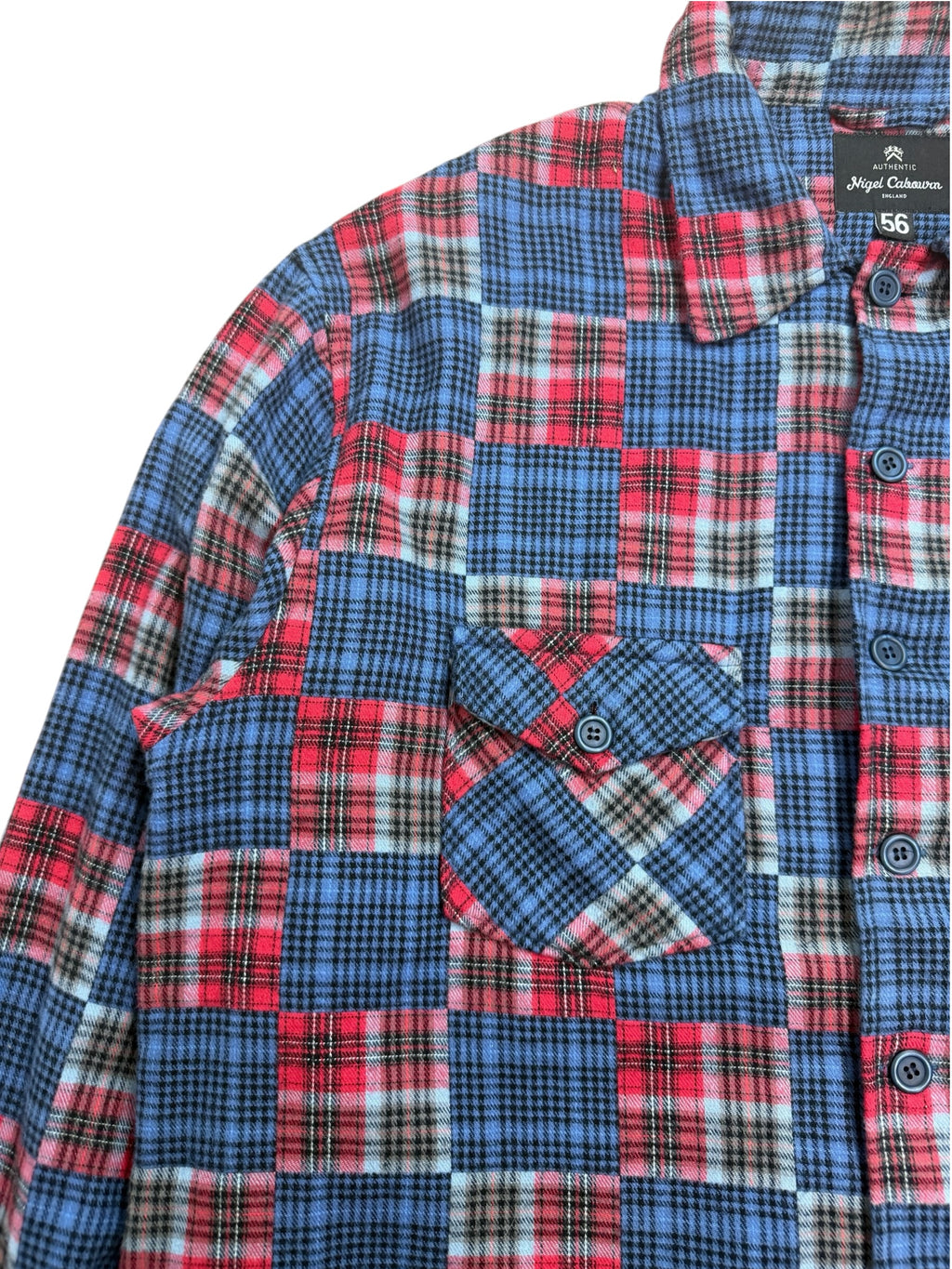 Nigel Cabourn Authentic Checkered Overshirt