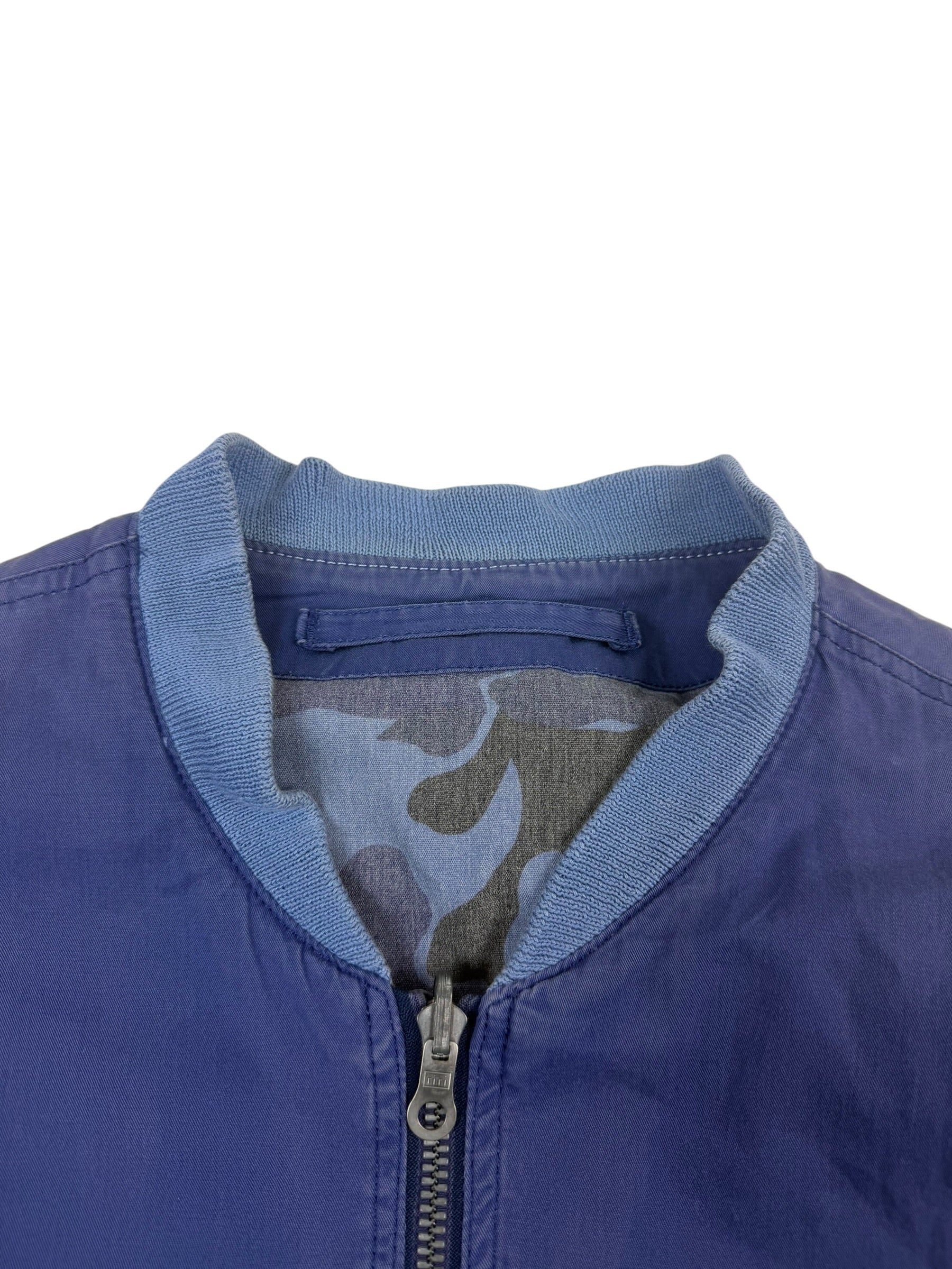 Nigel Cabourn 1980s Reversible Camo Bomber Jacket