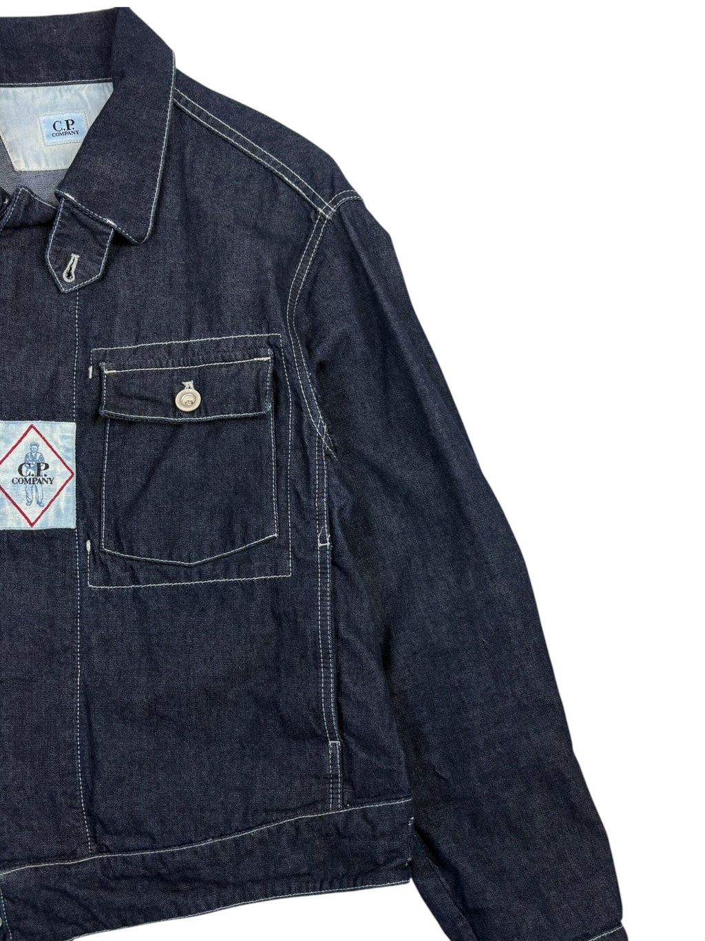 CP Company 3/1 Denim Short Jacket