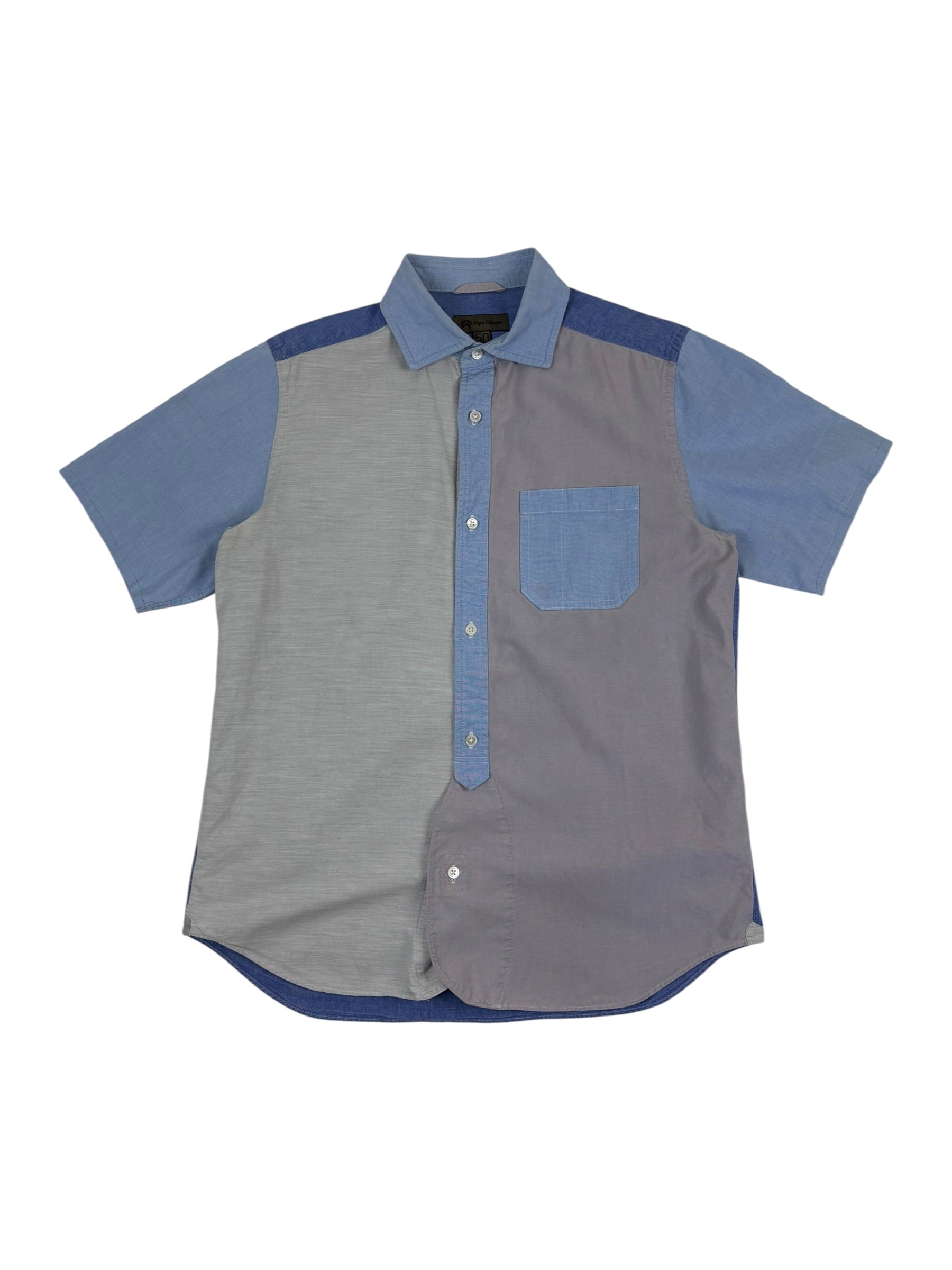 Nigel Cabourn Mainline Colour-Block British Officer Shirt