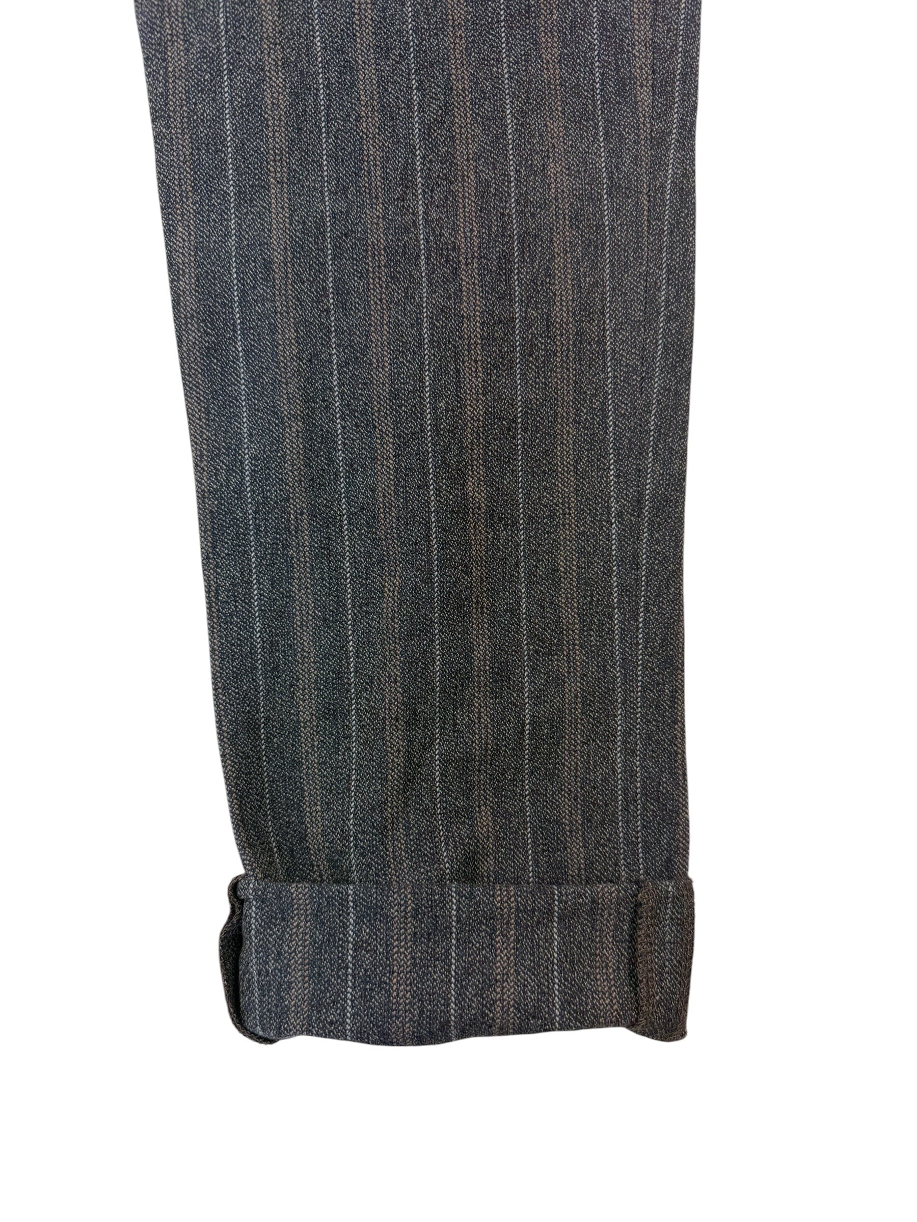 Nigel Cabourn Authentic Navy Pinstripe Formal Pants