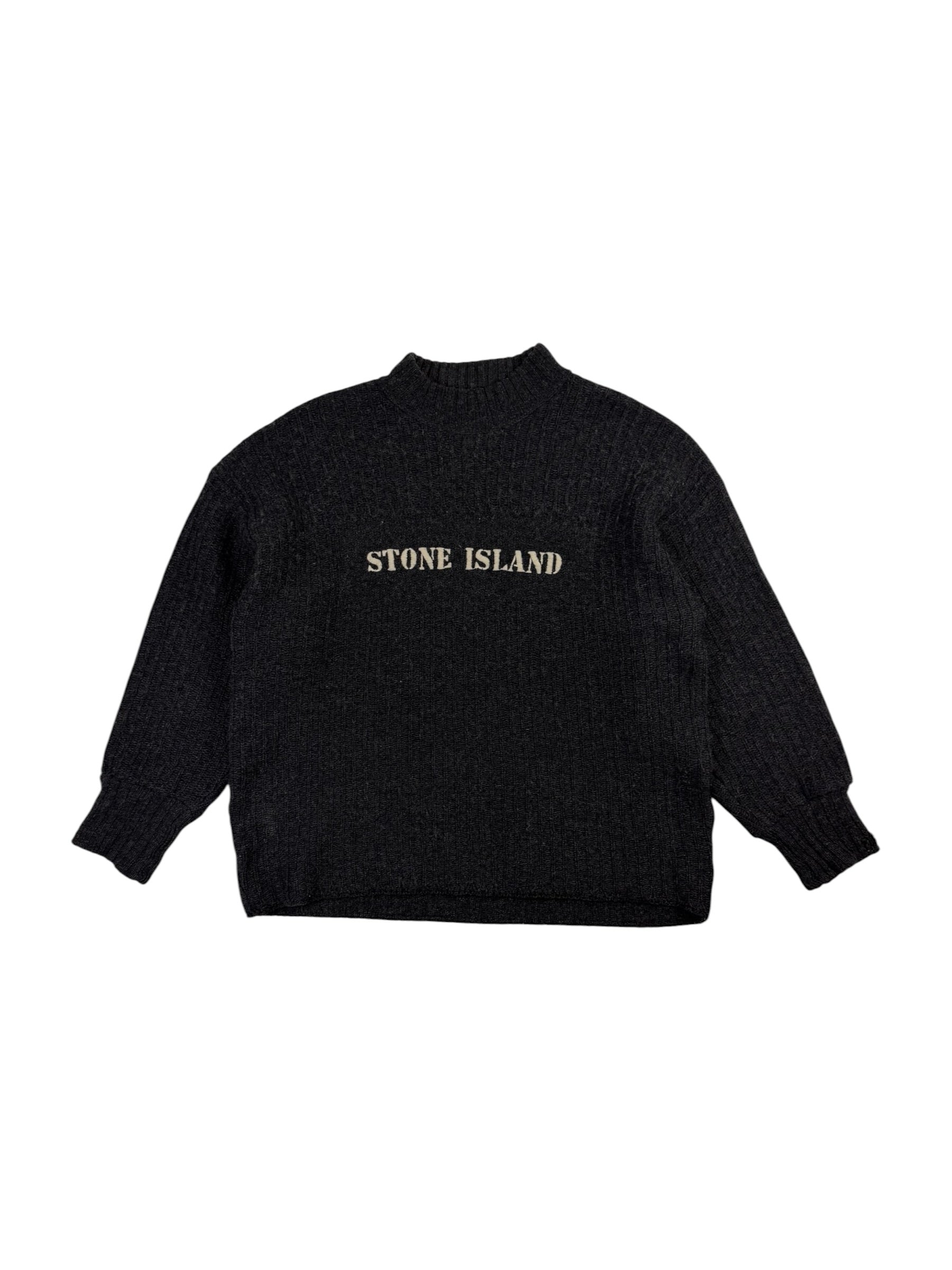 Stone Island AW86 Spell-Out Wool Knit