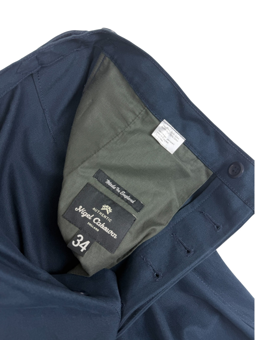 Nigel Cabourn Authentic Heavy Drill Chino Pants