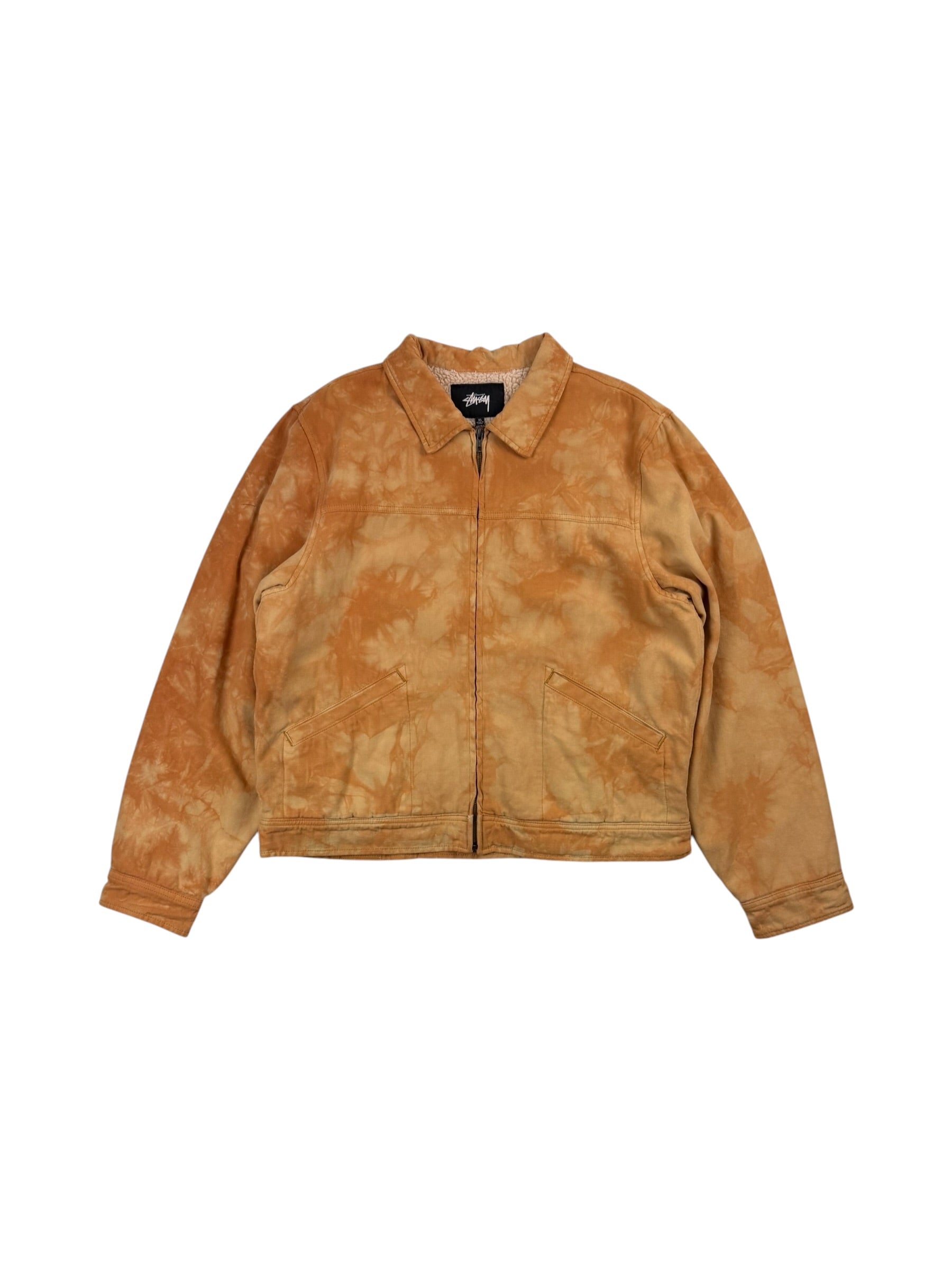 Stussy Shearling Dyed Trucker Jacket