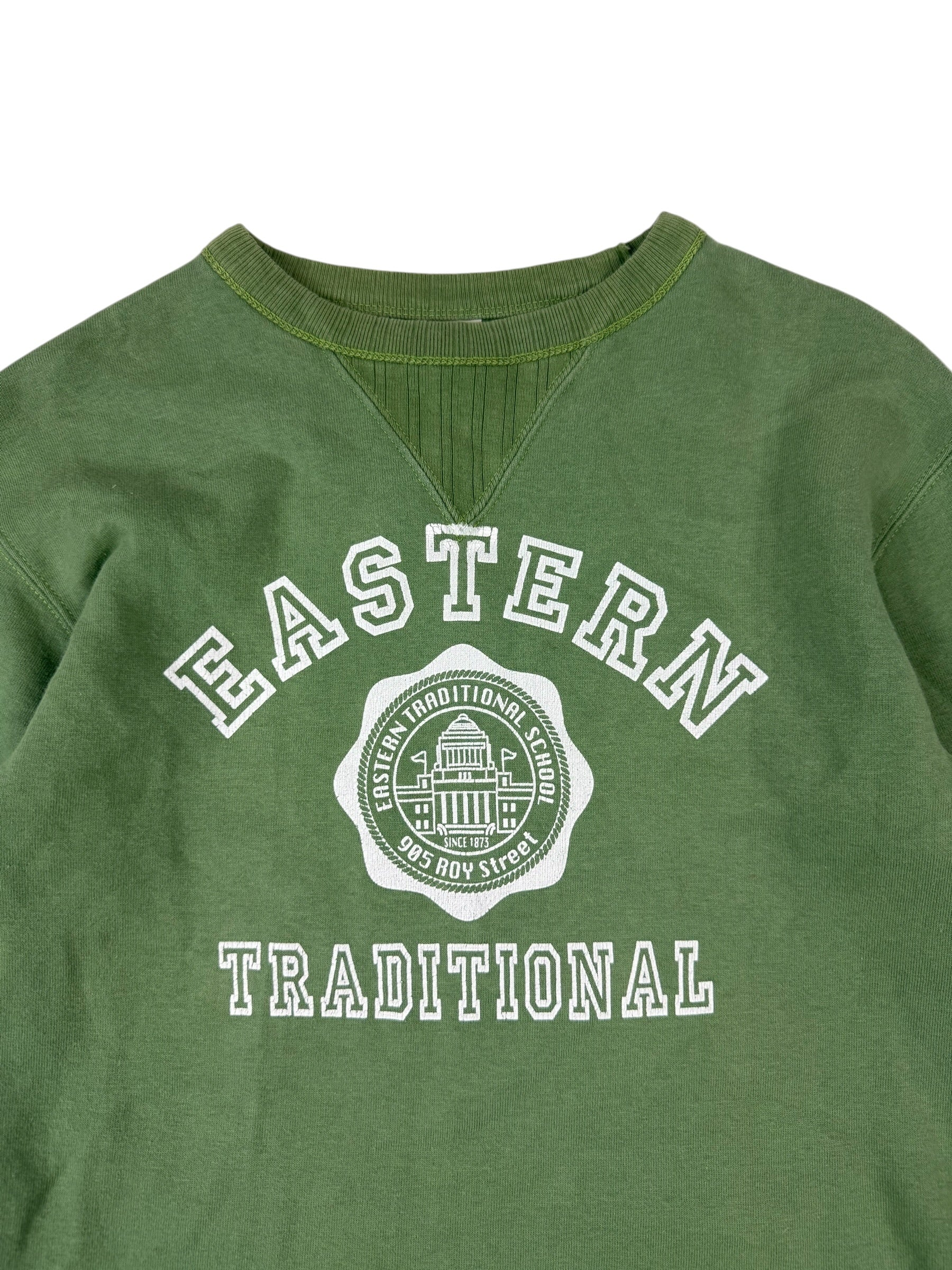 The Flat Head Eastern Traditional Double V Vintage Sweatshirt