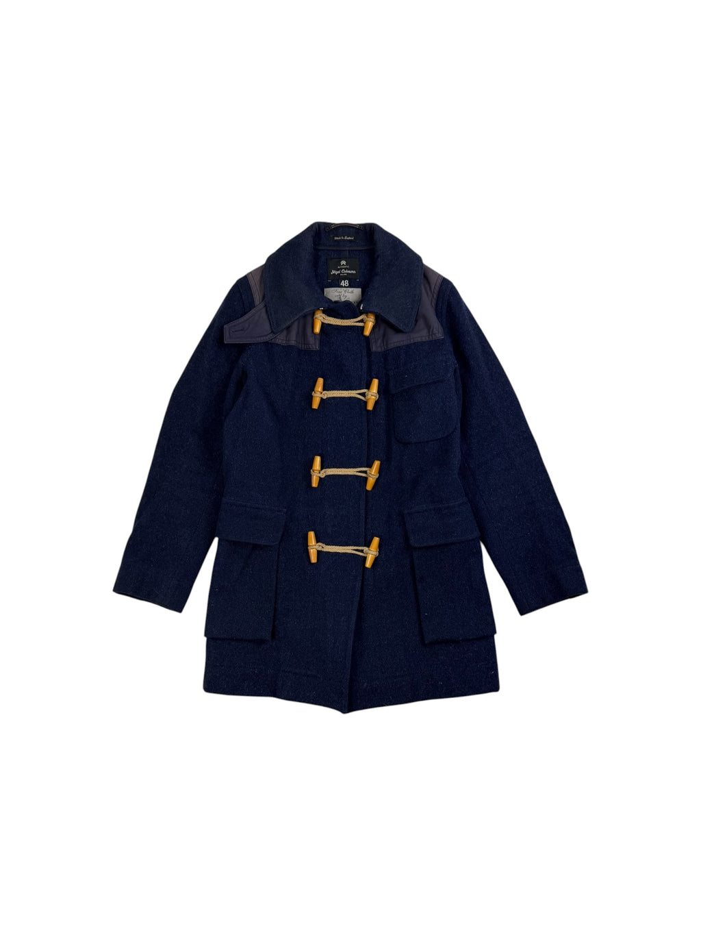 Nigel Cabourn Fox Brothers Melton Wool Duffle Coat