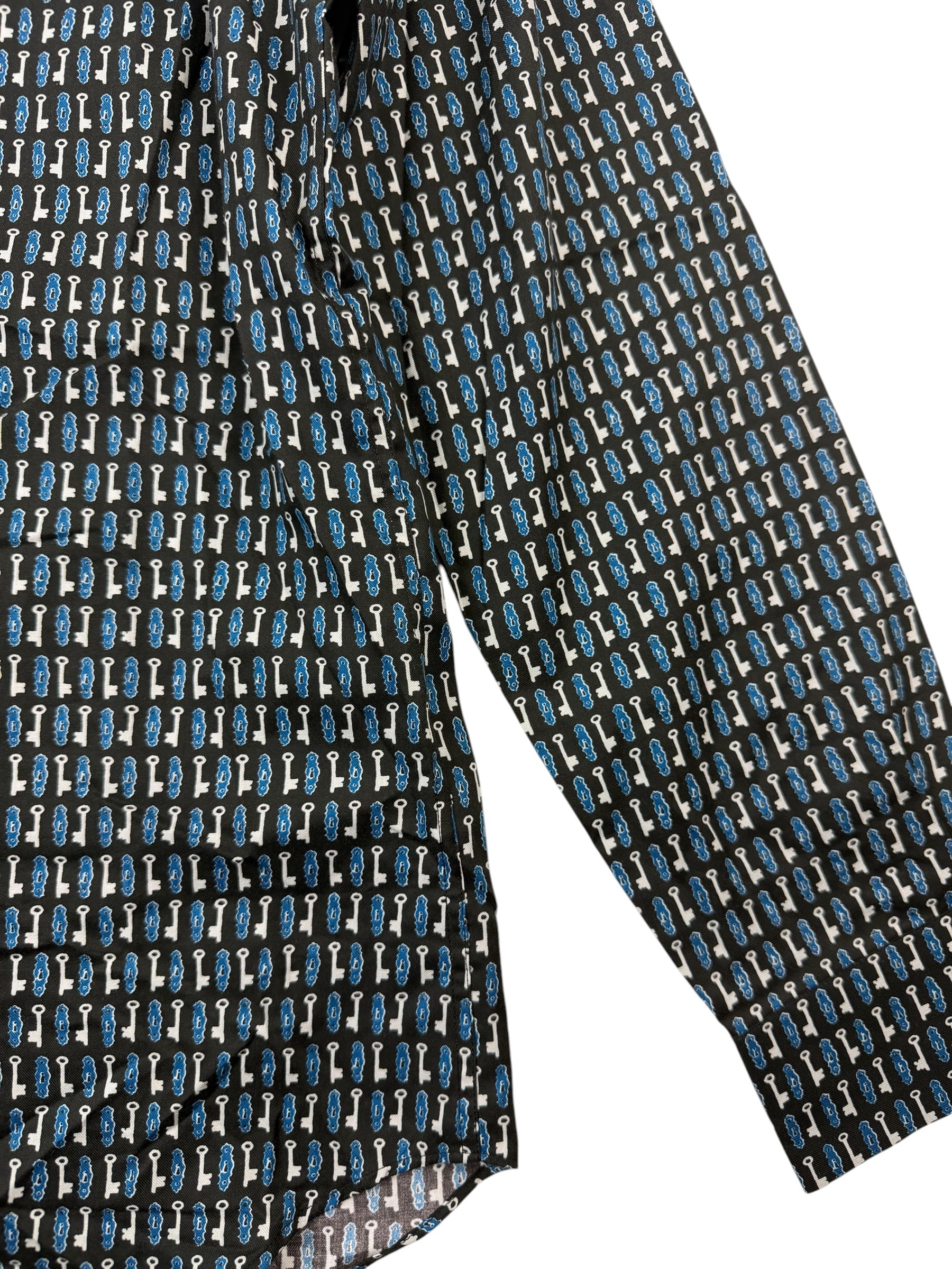 Paul Smith Men’s S/C Lock & Key Tailored Shirt