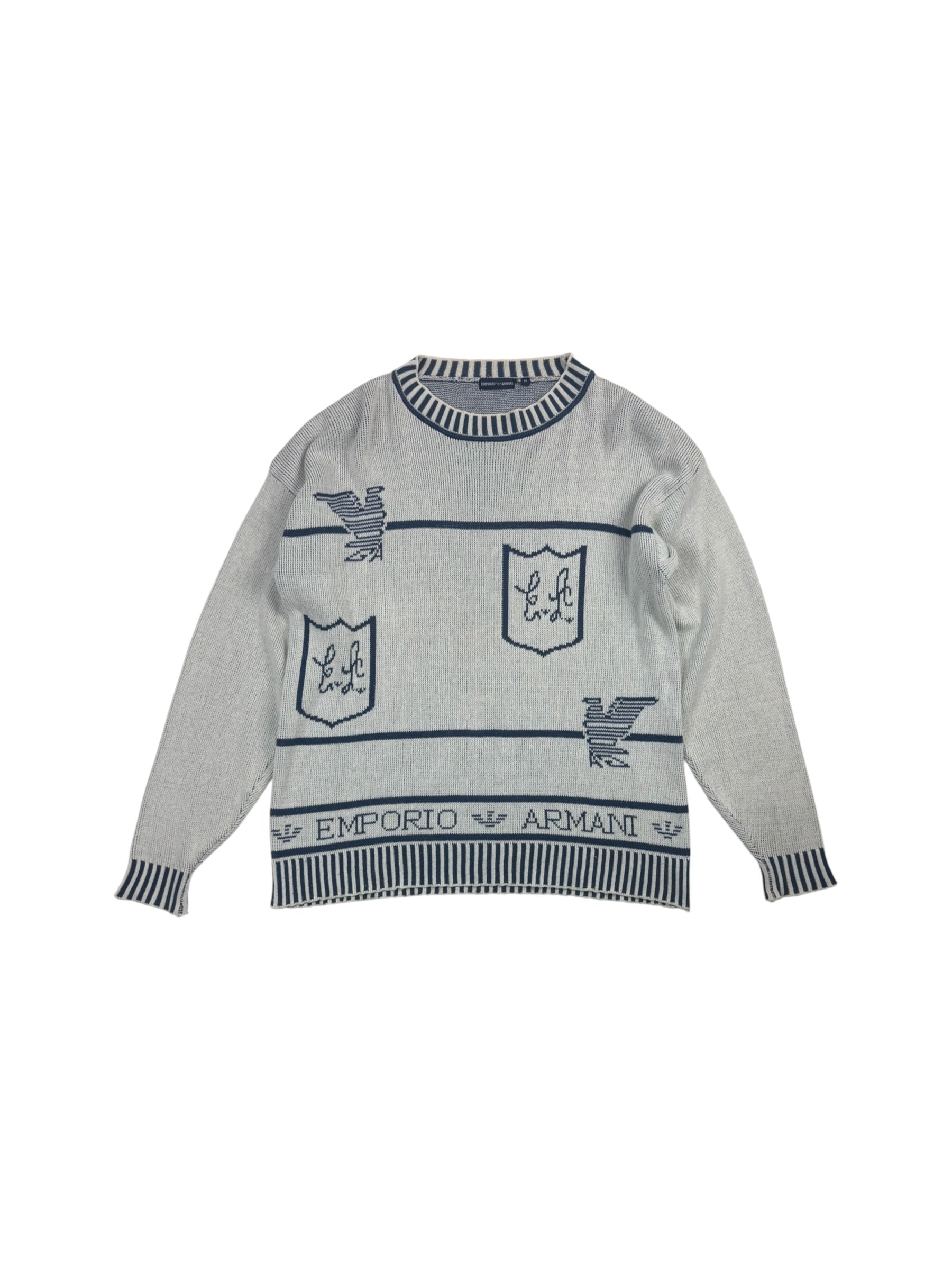Emporio Armani 1980s Knit Sweatshirt