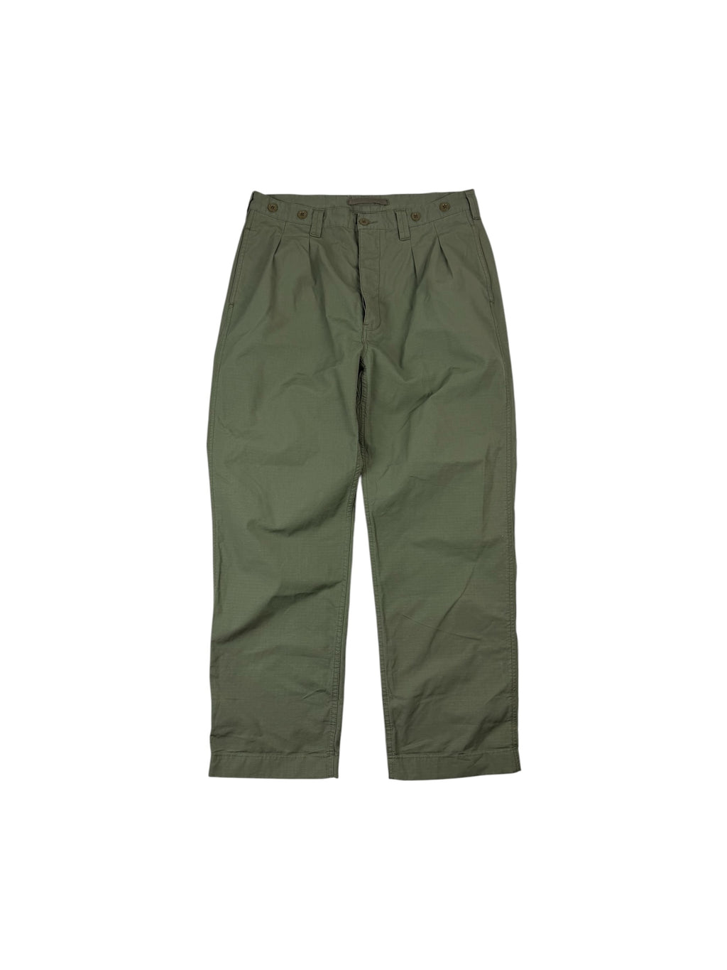 Nigel Cabourn Lybro Pleated Chino Trousers