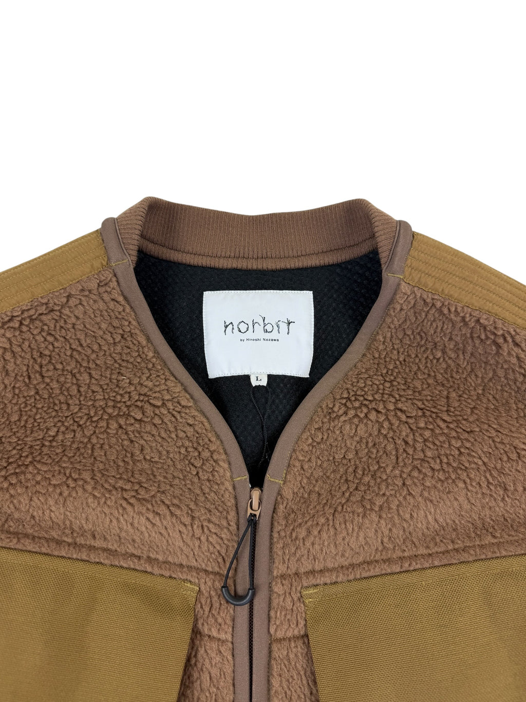 Norbit by Hiroshi Nozawa Wool Boa Jacket