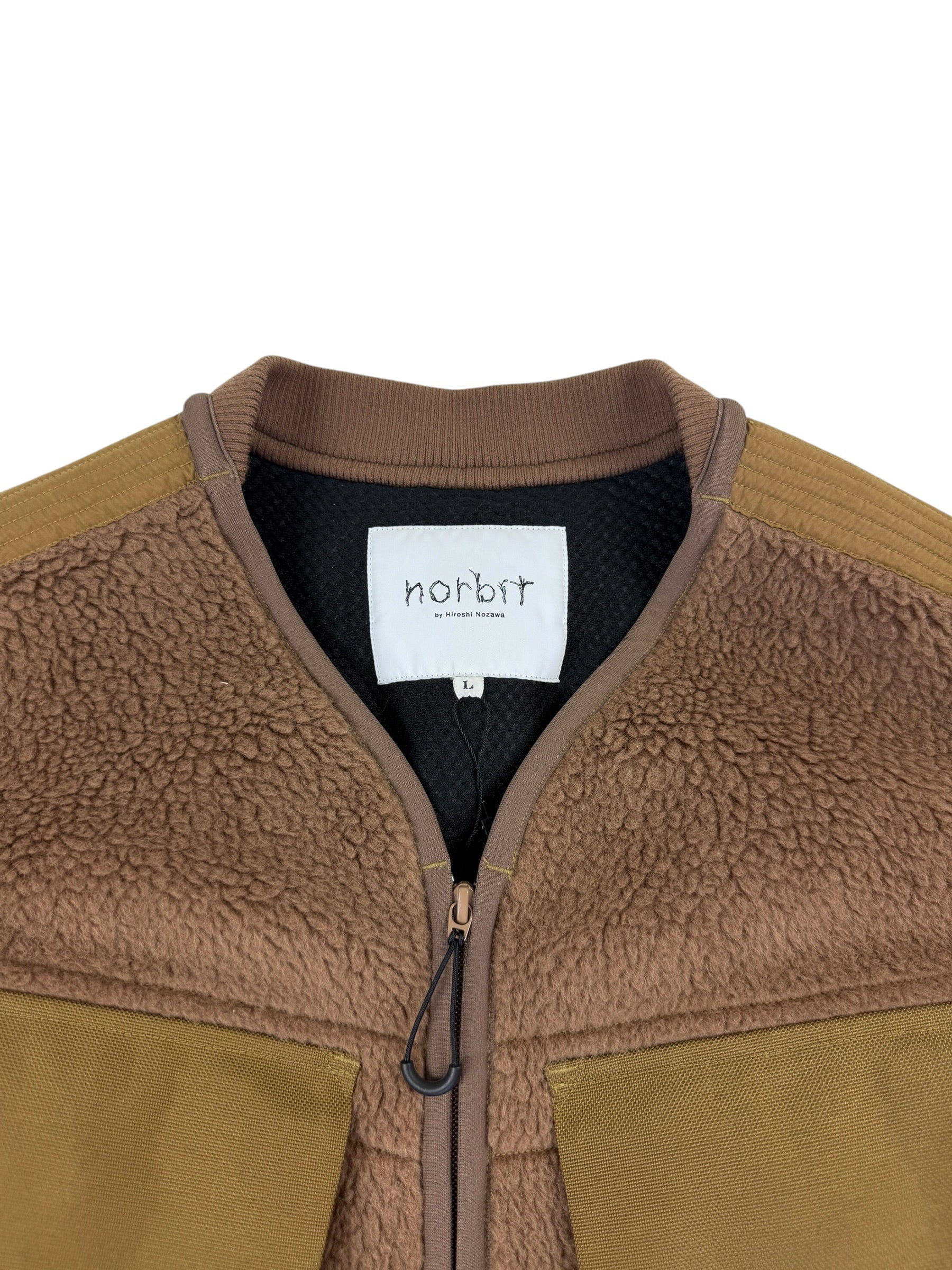 Norbit by Hiroshi Nozawa Wool Boa Jacket