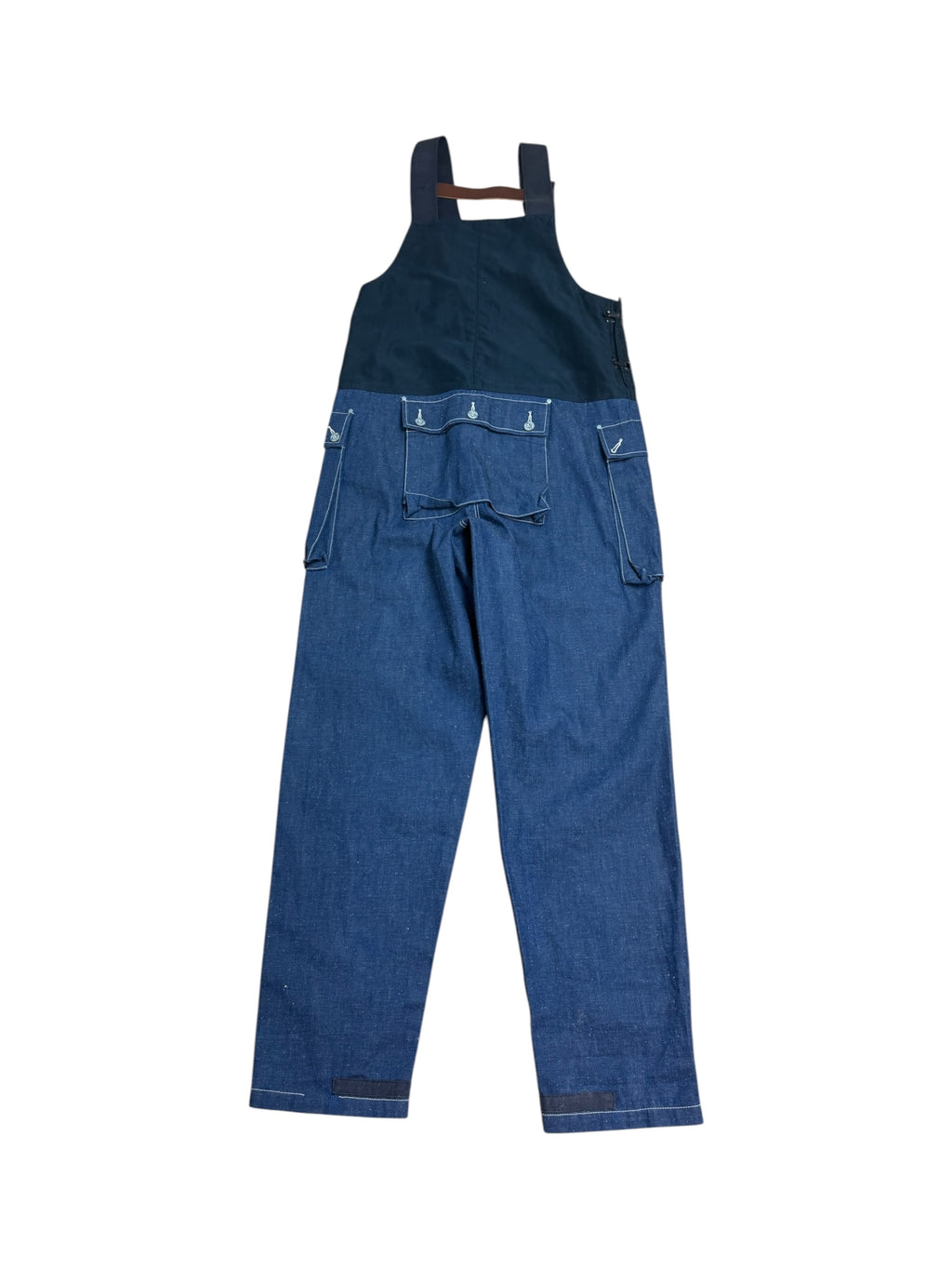Nigel Cabourn Lybro Railway Denim Dungarees