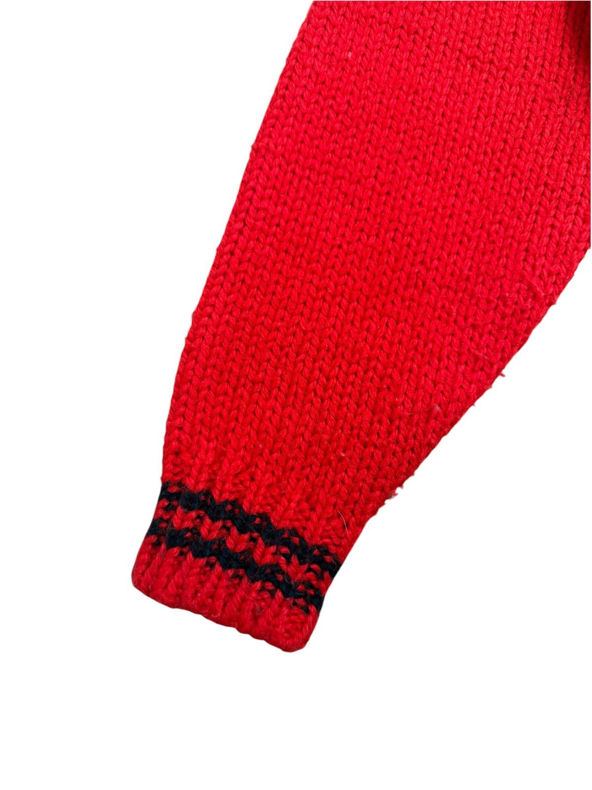 Emporio Armani 80s Chunky Knit Sweatshirt