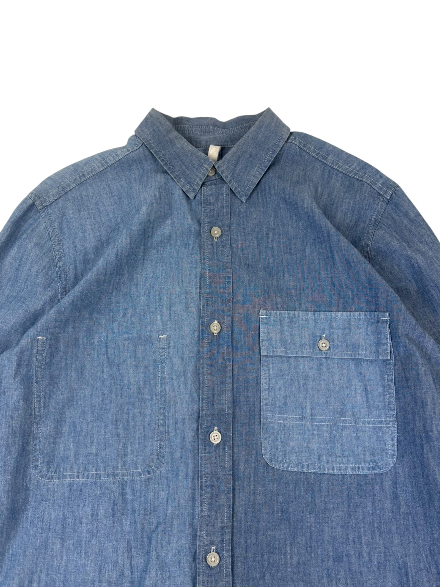 Nigel Cabourn Lybro Chambray Work Shirt