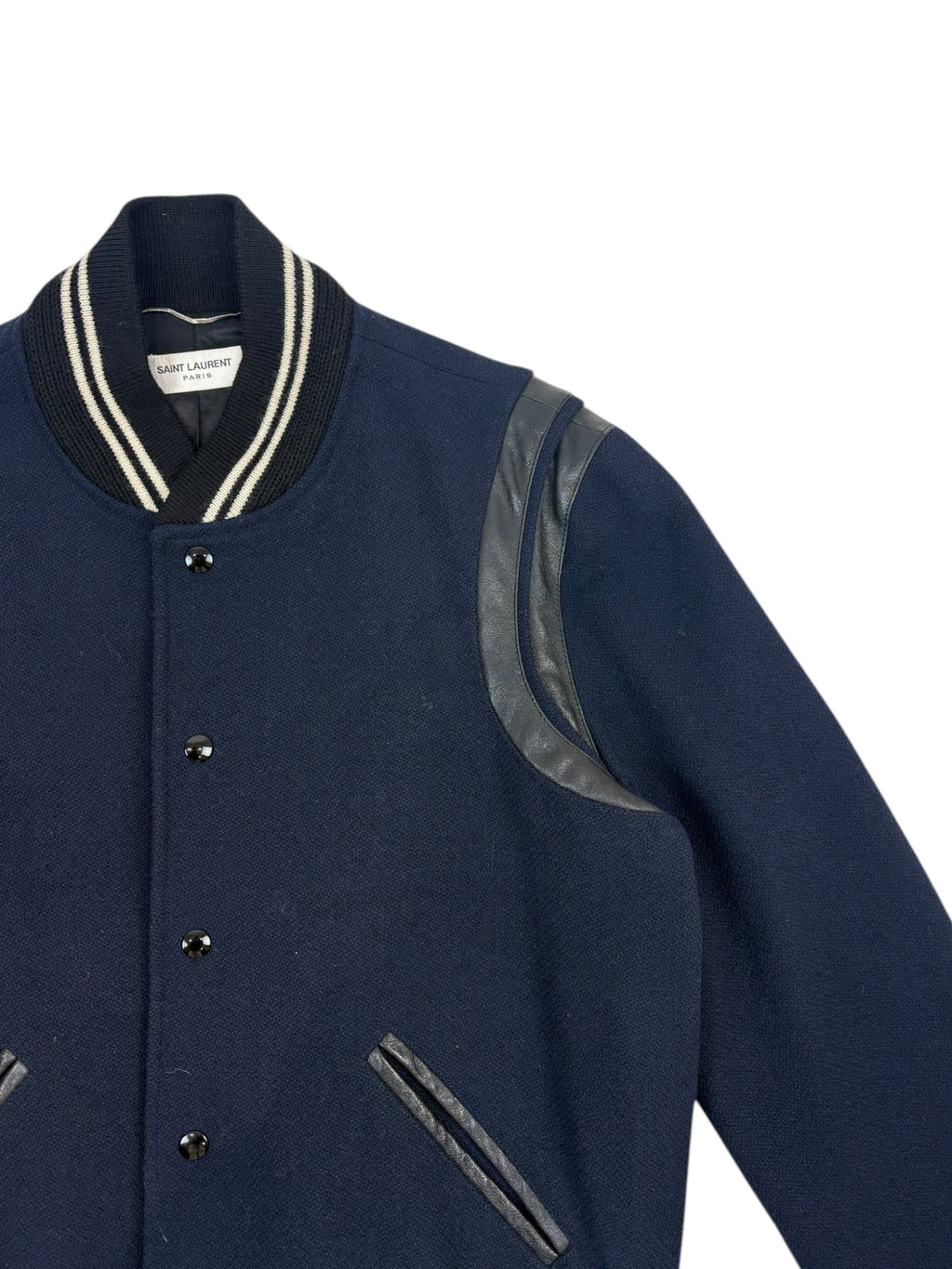 Saint Laurent Teddy Varsity Jacket