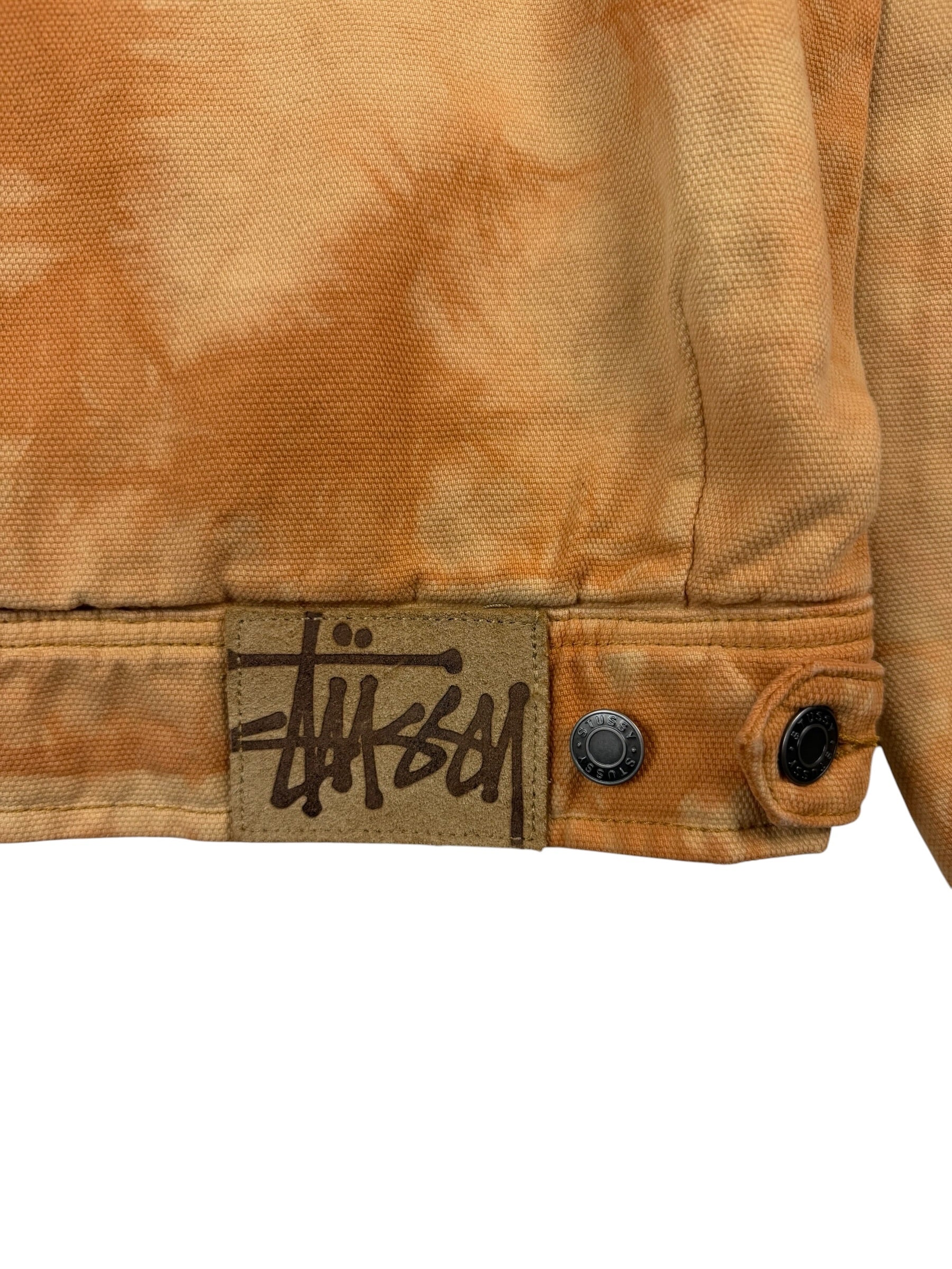 Stussy Shearling Dyed Trucker Jacket