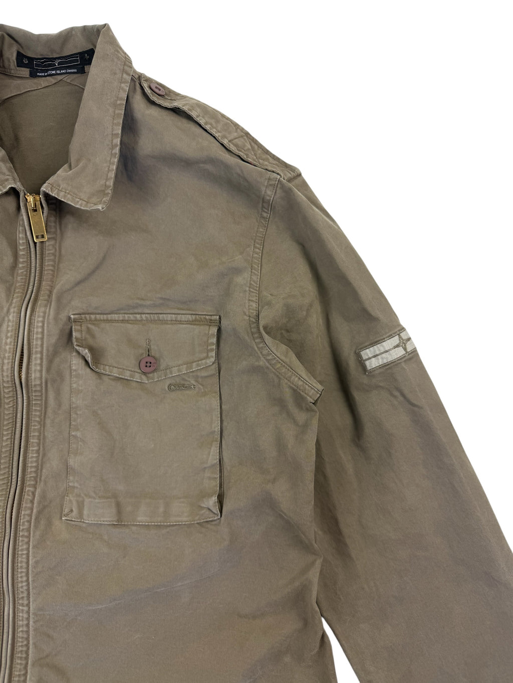 Stone Island Denims AW07 Zip-Up Utility Jacket