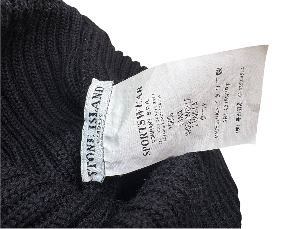 Stone Island AW05 Ribbed Wool Beanie