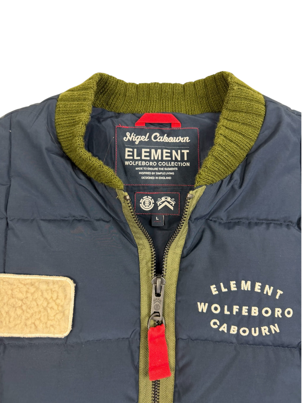 Nigel Cabourn x Element Fishing Down Vest