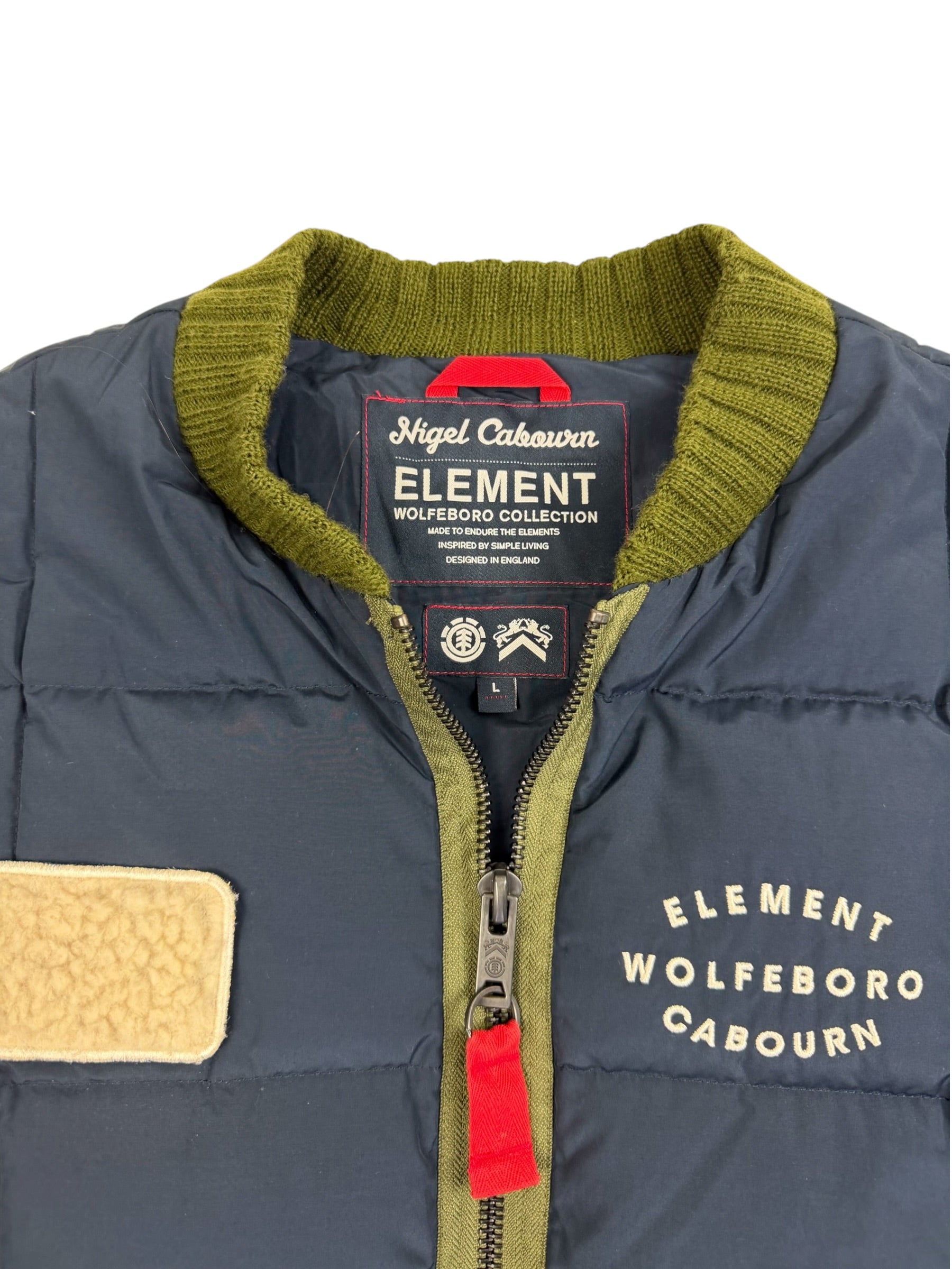 Nigel Cabourn x Element Fishing Down Vest