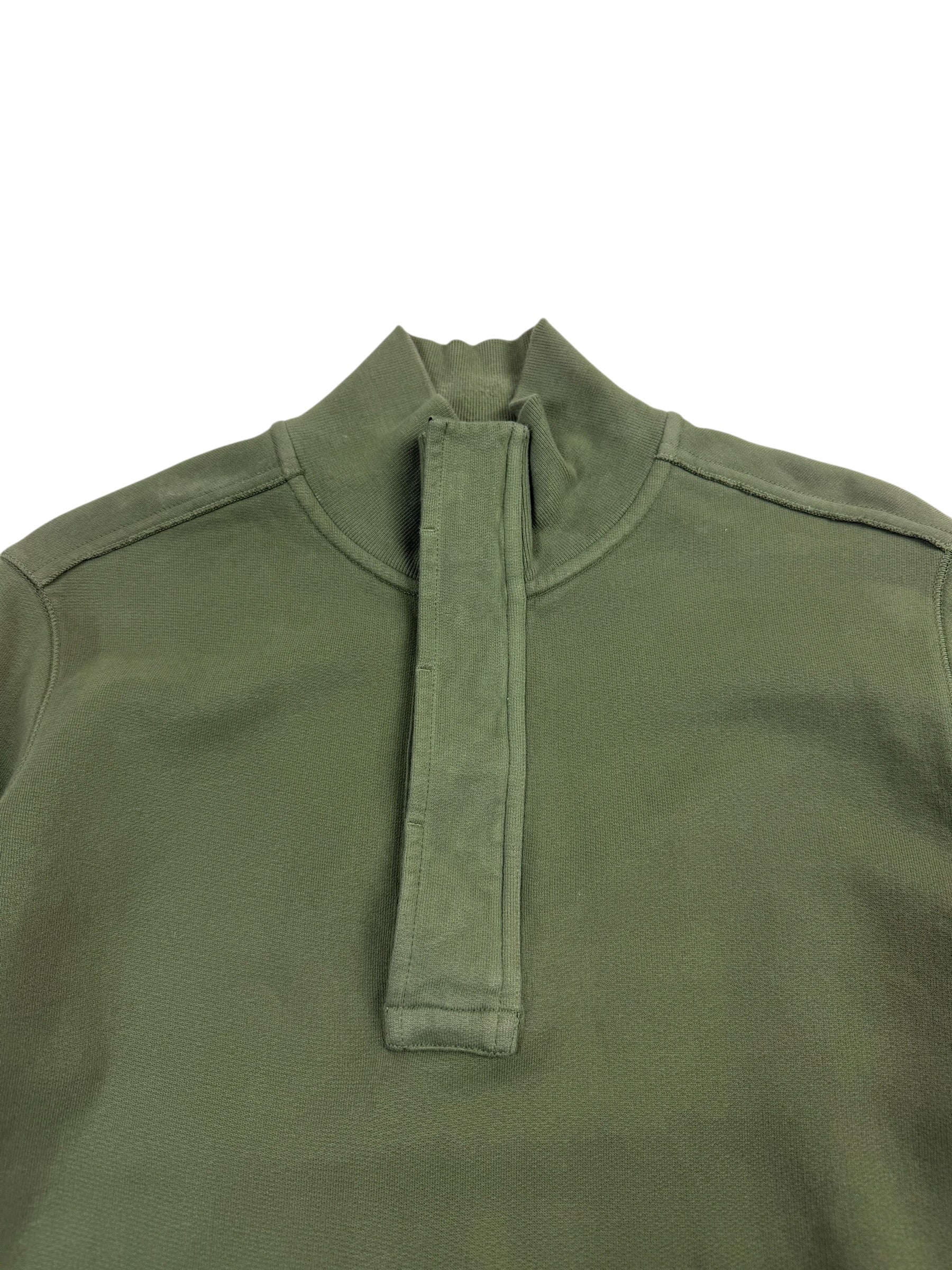 Stone Island Chest Zip Pullover Sweater