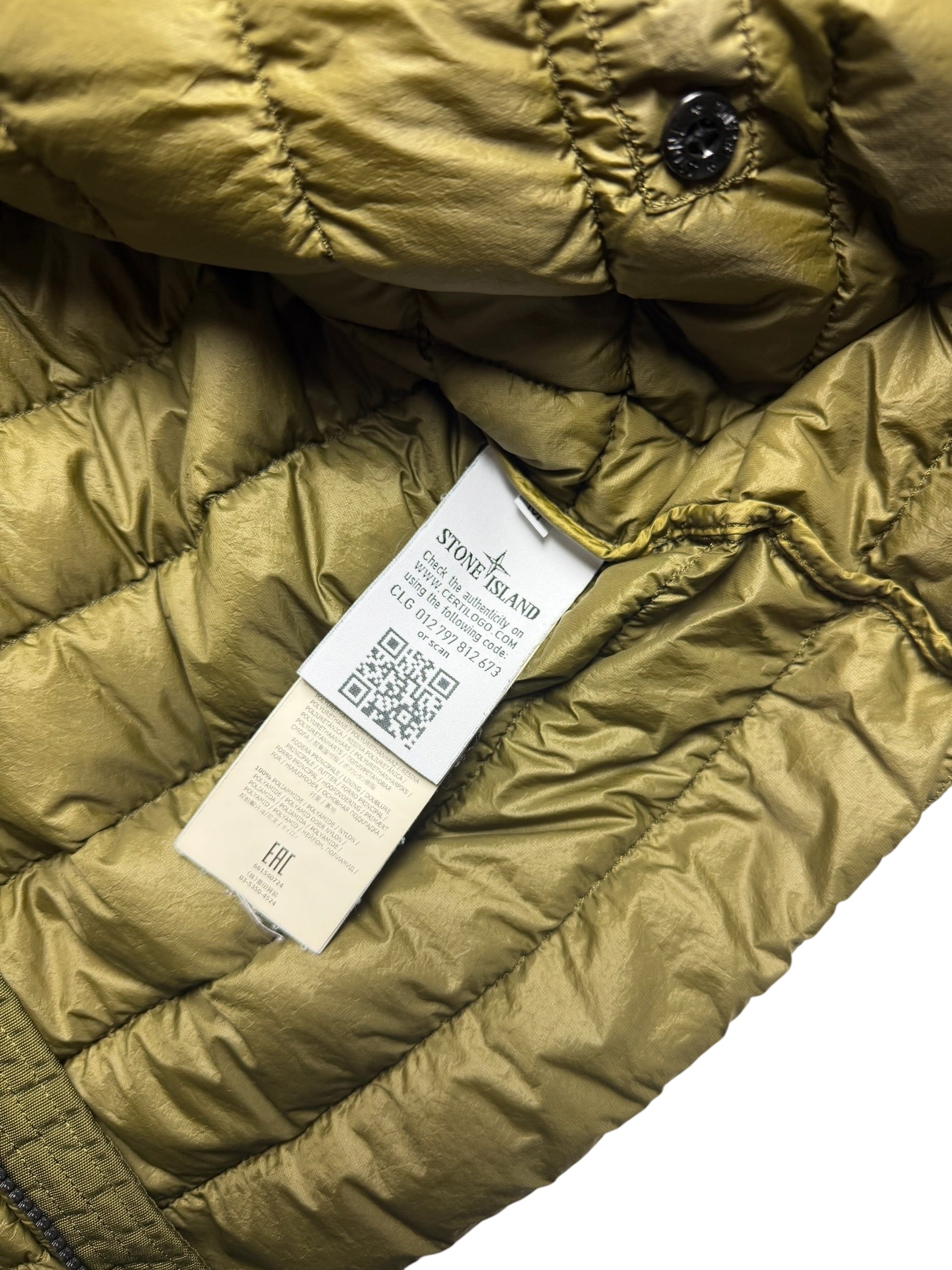 Stone Island Micro Yarn Down Jacket
