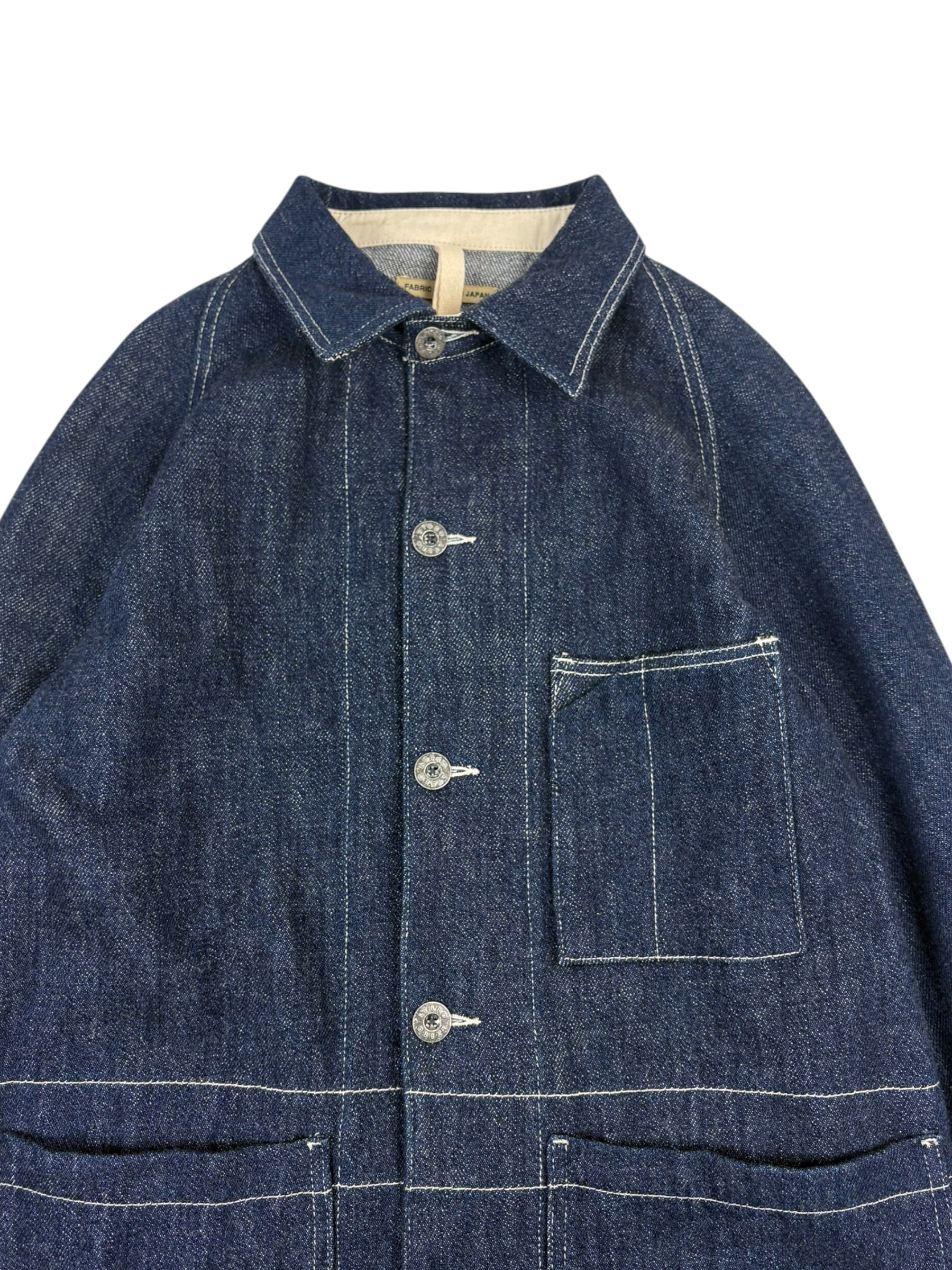 Nigel Cabourn Lybro Japanese Denim Welders Chore Jacket