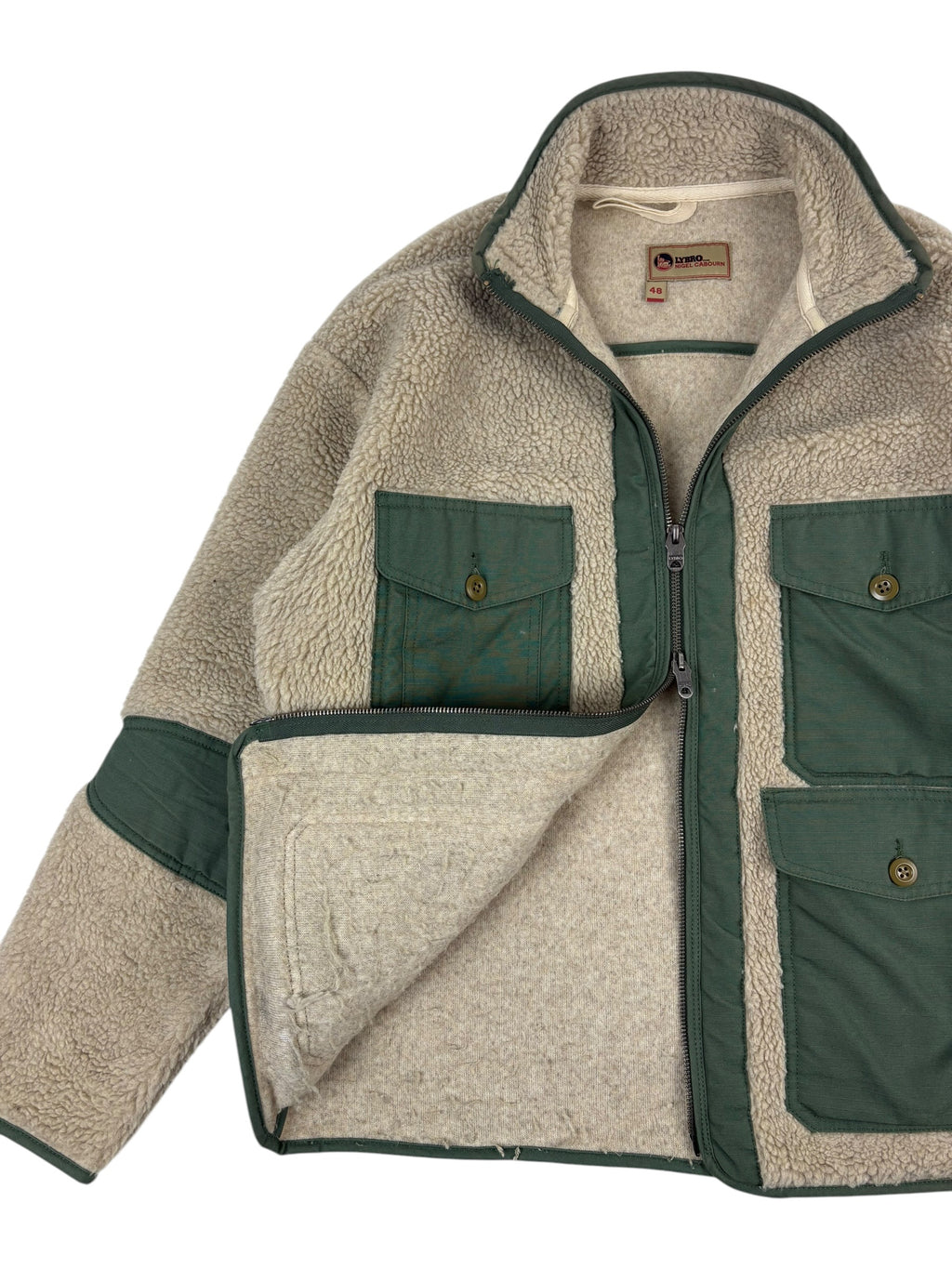 Nigel Cabourn Lybro Sherpa Utility Jacket