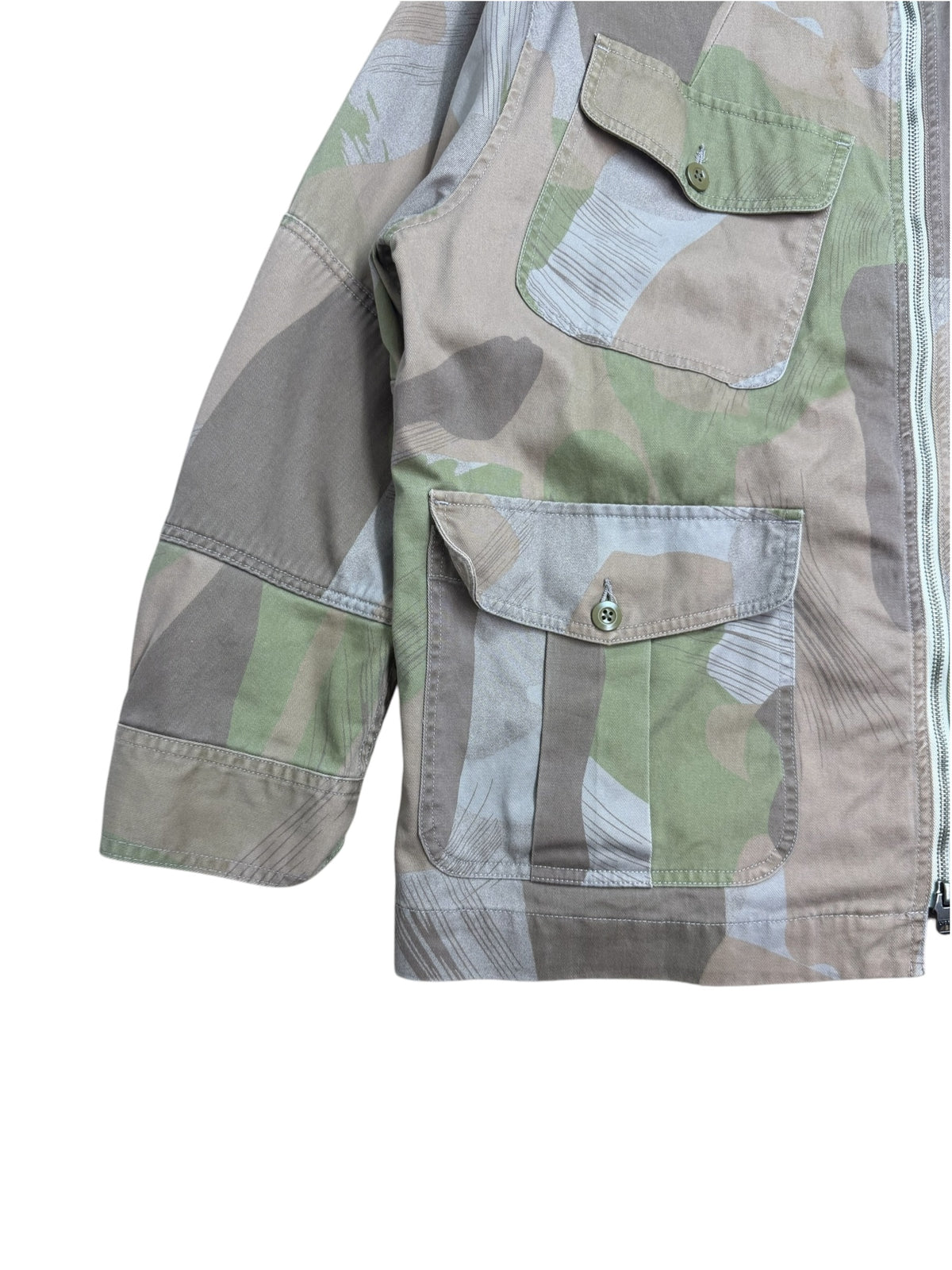Nigel Cabourn Lybro Brushstroke Camo Field Jacket
