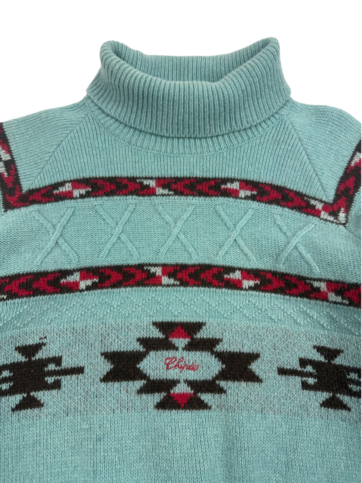 Chipie 80s Turtle Neck Ski Sweatshirt