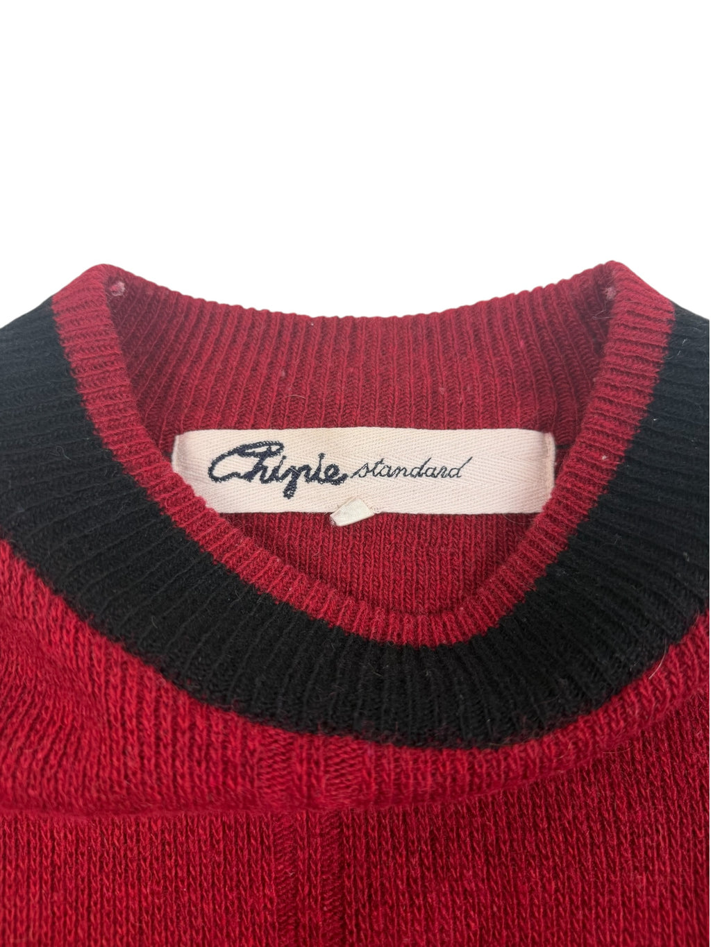 Chipie 80s Knit Wool Sweatshirt