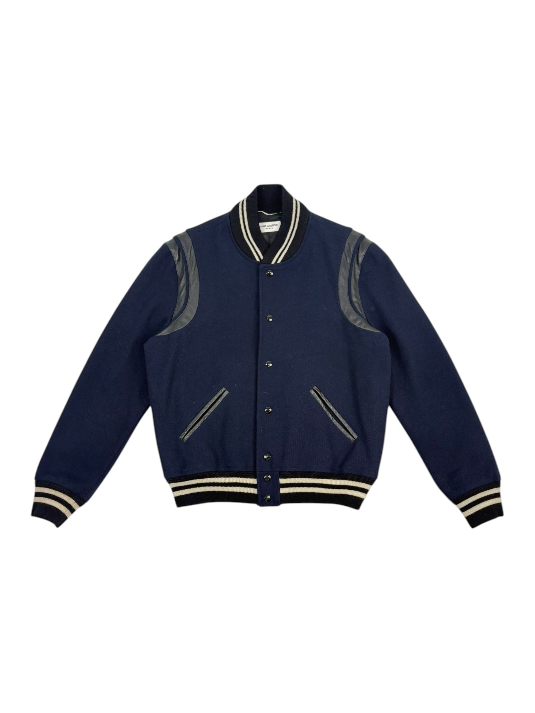 Saint Laurent Teddy Varsity Jacket