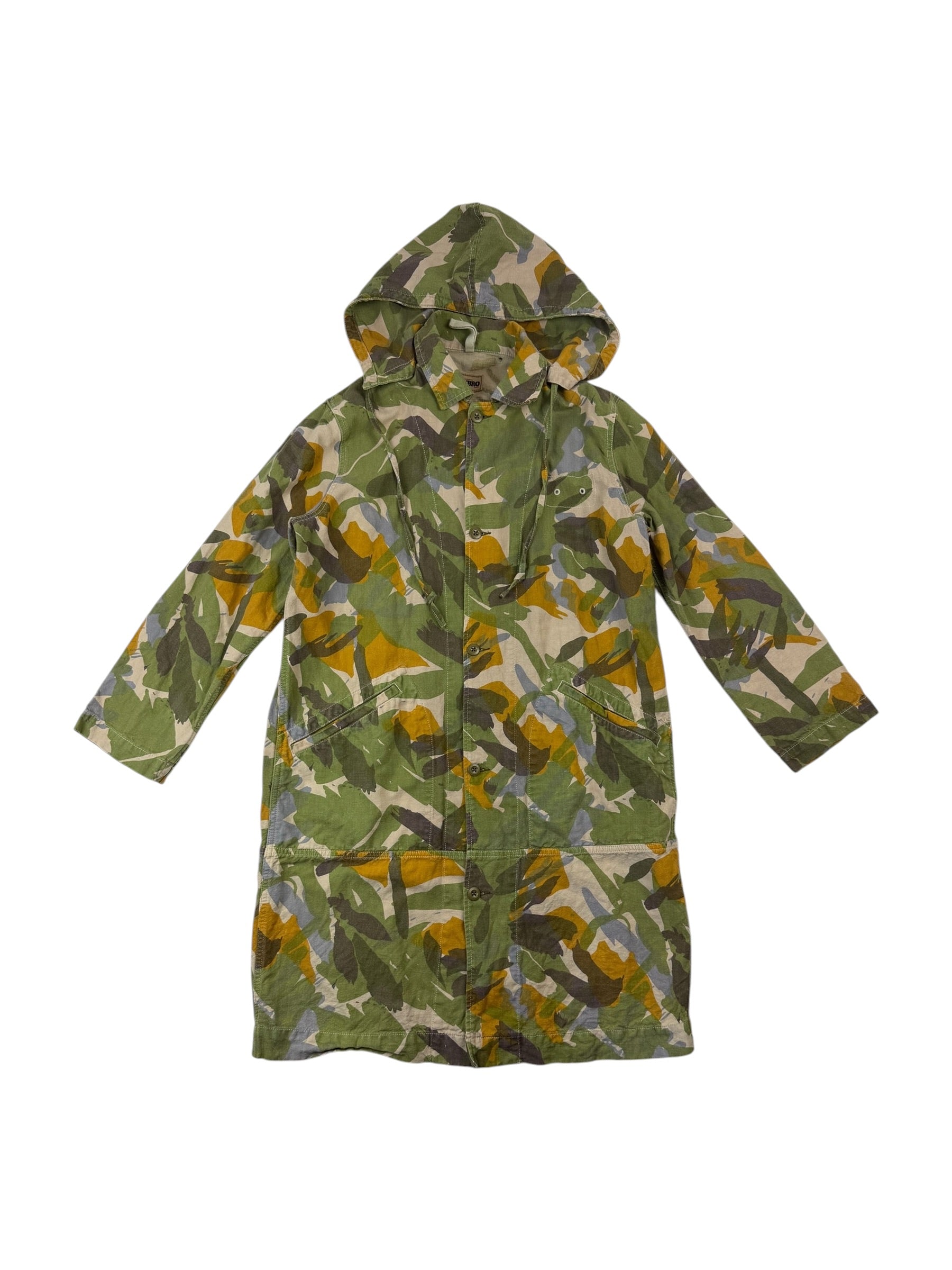 Nigel Cabourn Lybro Summer Camo Trench Coat