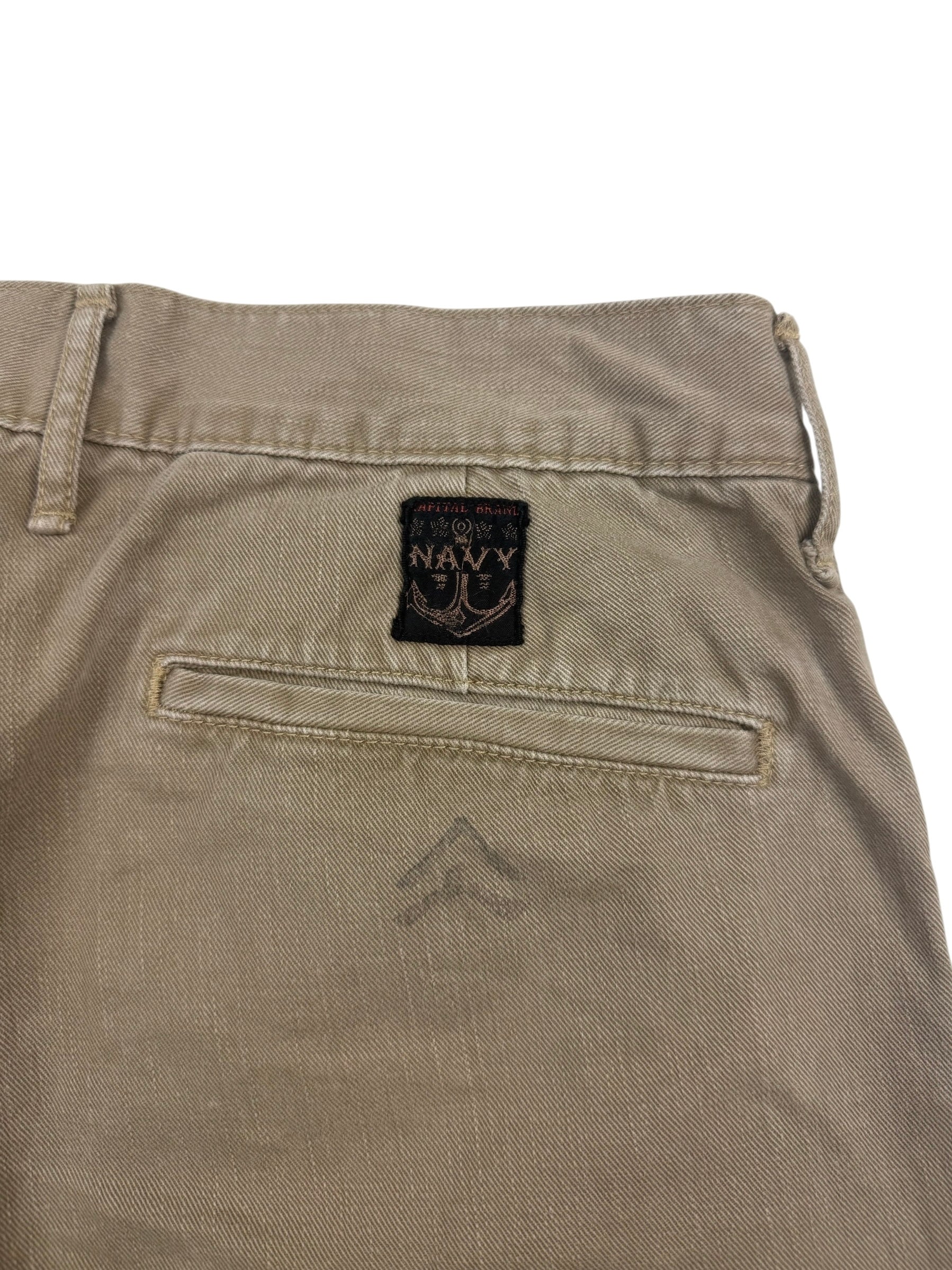 Kapital Camera Bag Denim Shorts