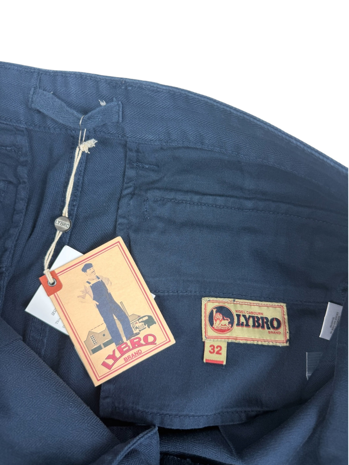 Nigel Cabourn Lybro Pleated Chino Trousers