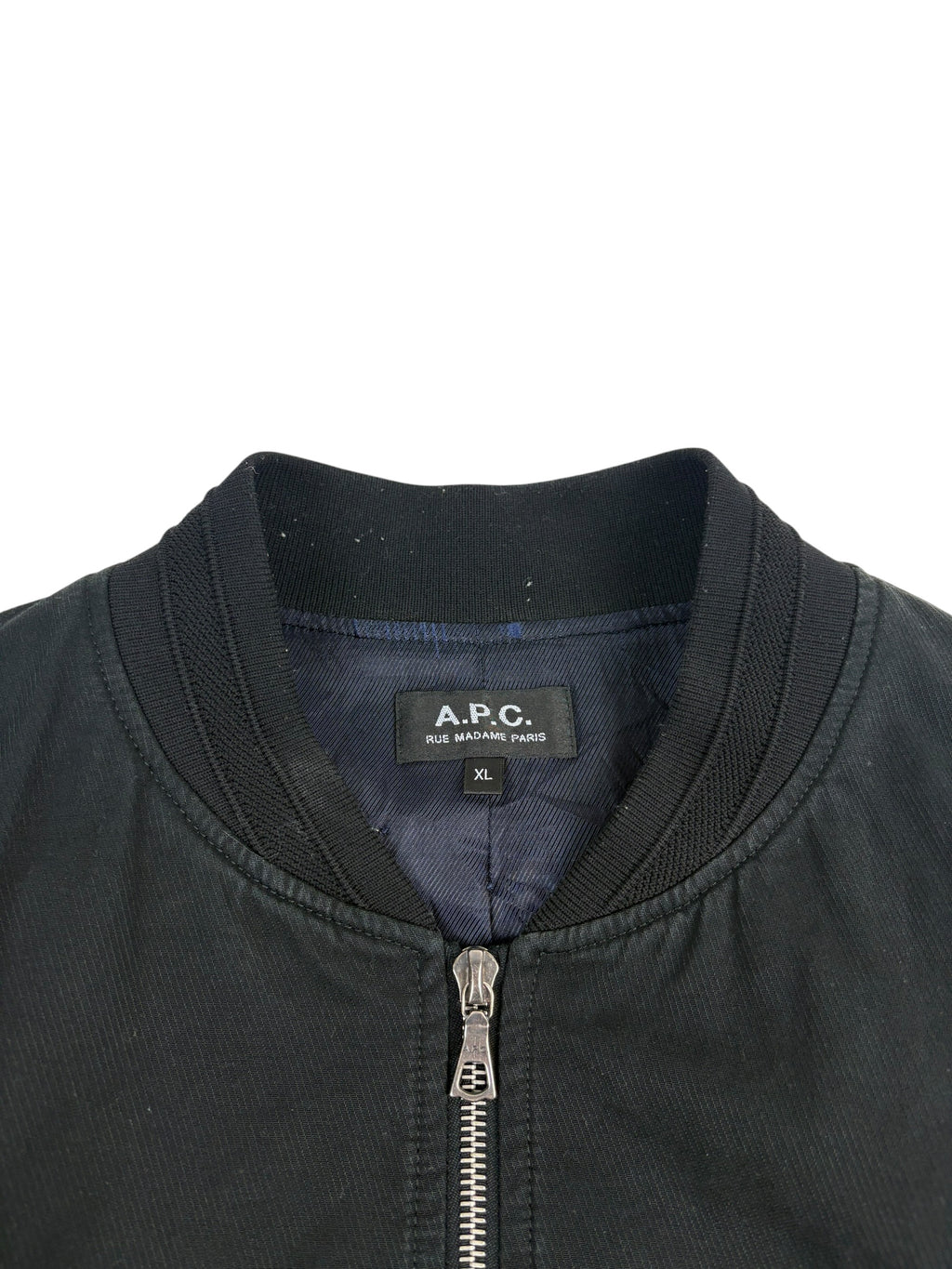 A.P.C Black Bomber Jacket