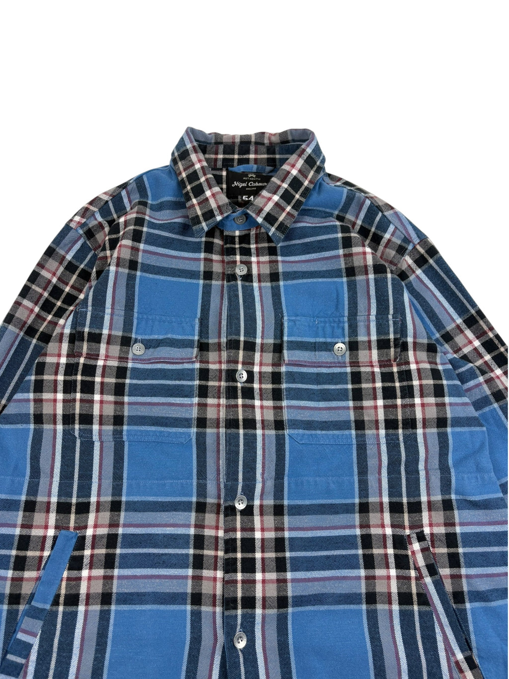 Nigel Cabourn Authentic Checkered Overshirt