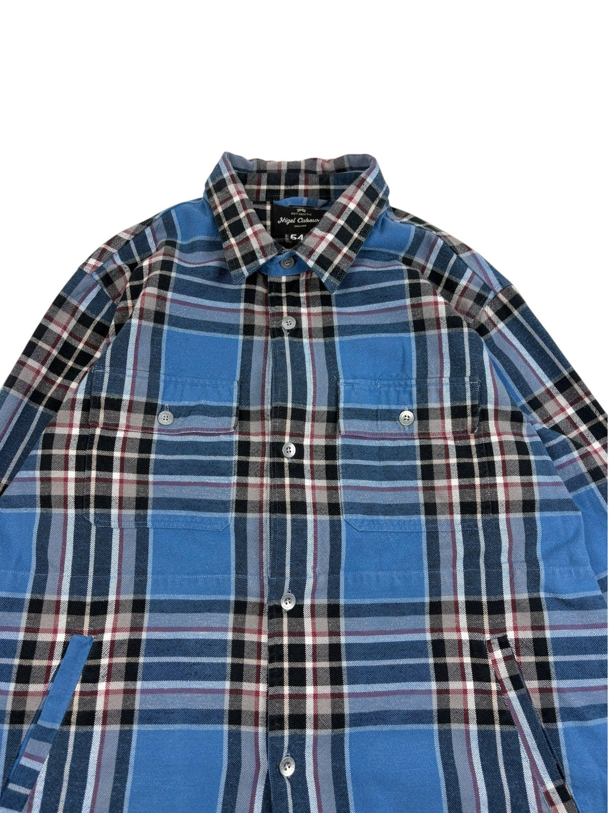 Nigel Cabourn Authentic Checkered Overshirt