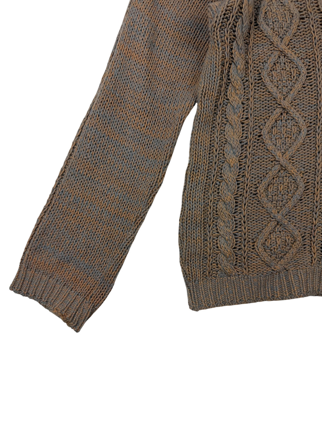 C.P. Company 80s V-Neck Cable Knit Sweater