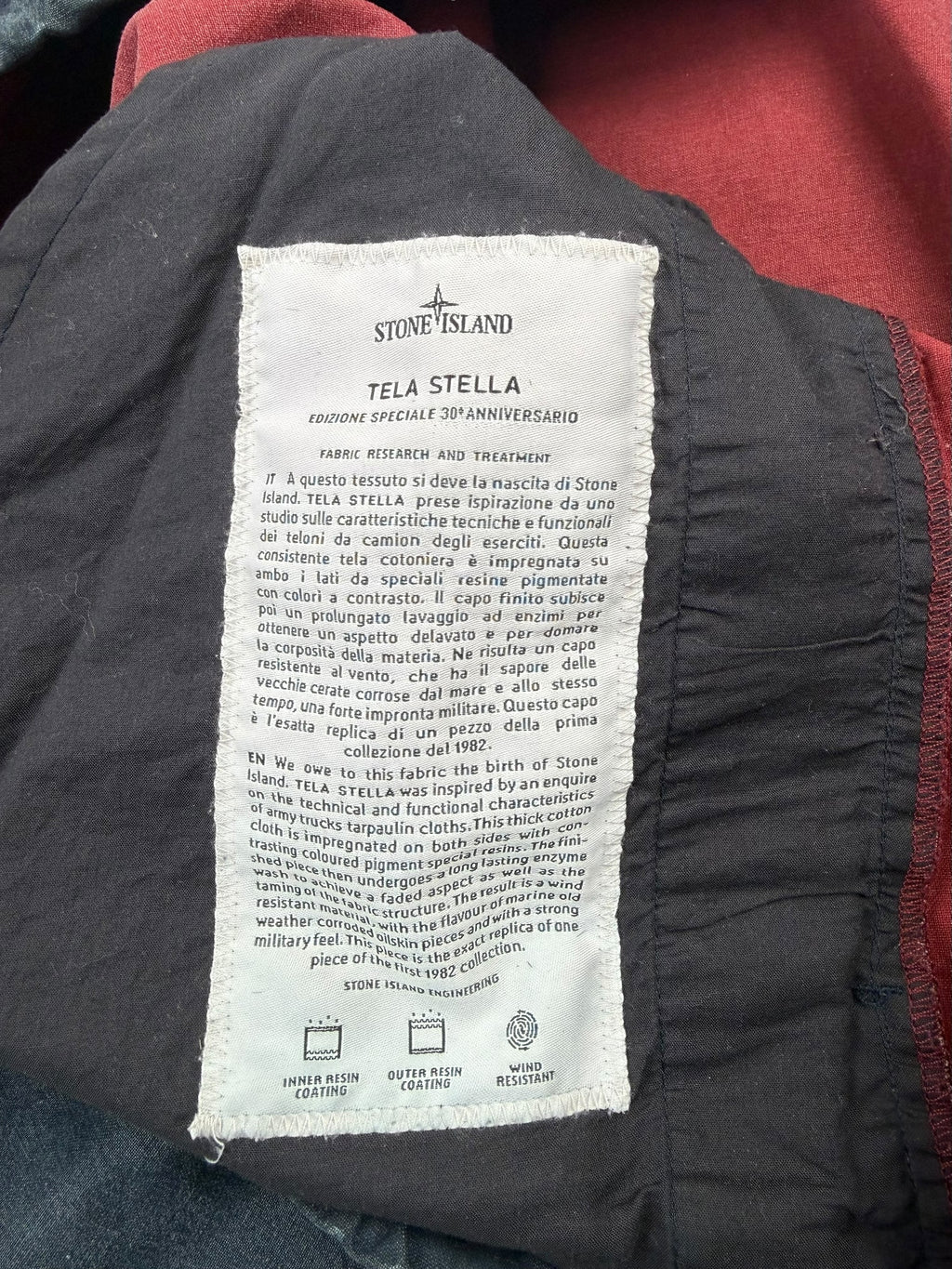 Stone Island 2012 Tella Stella 30th Anniversary Smock