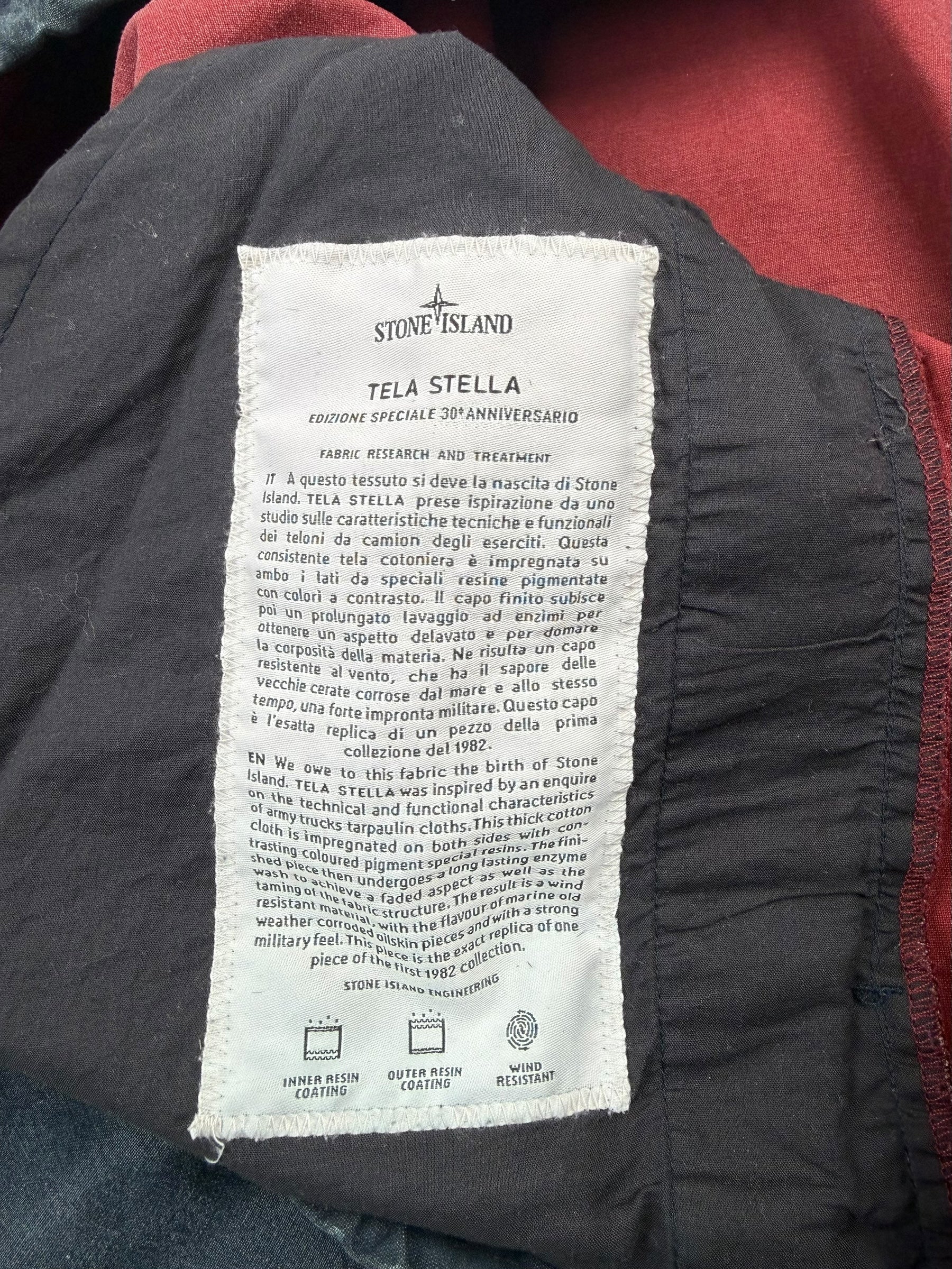 Stone Island 2012 Tella Stella 30th Anniversary Smock