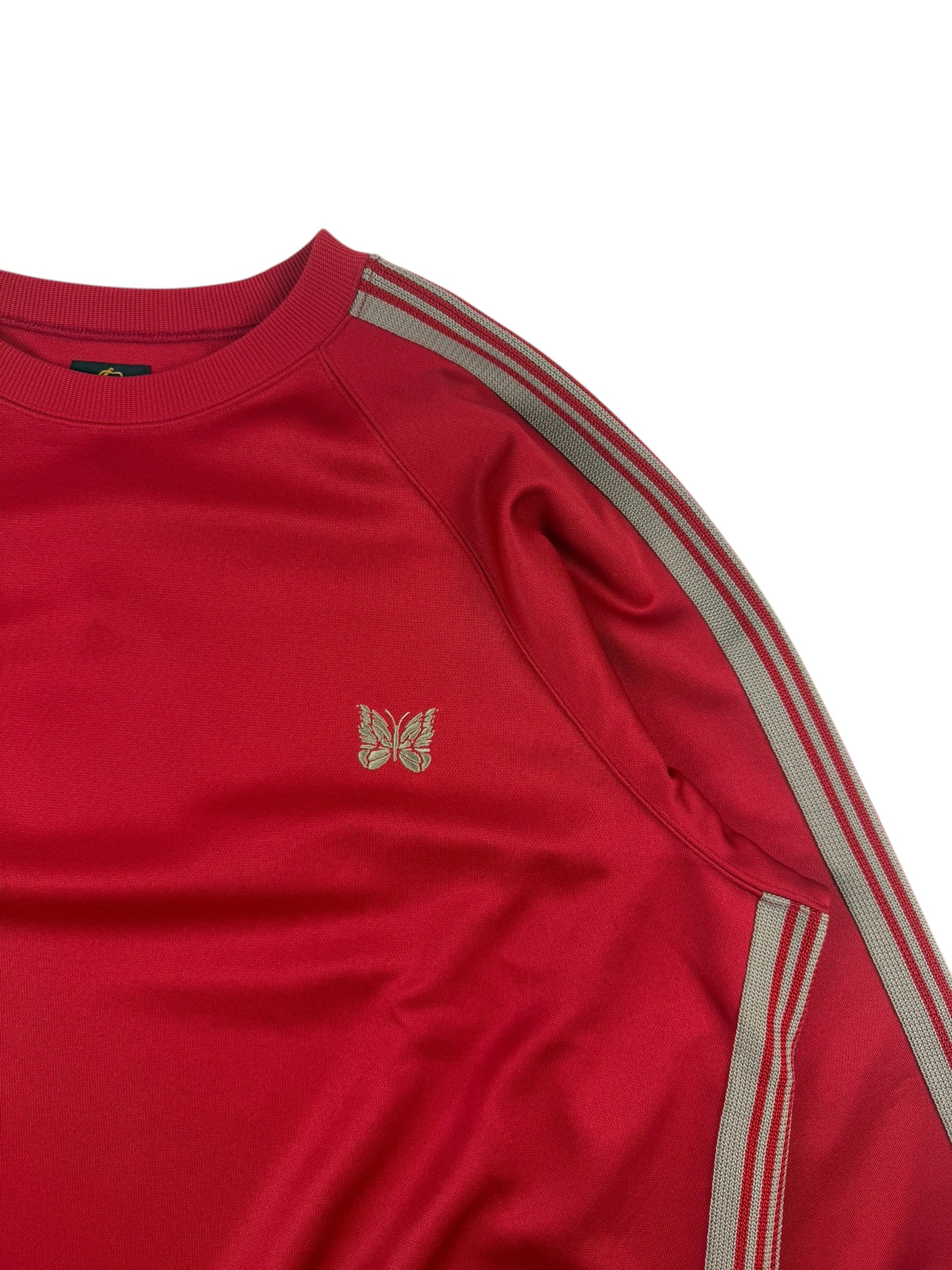Needles Track Crewneck Sweater