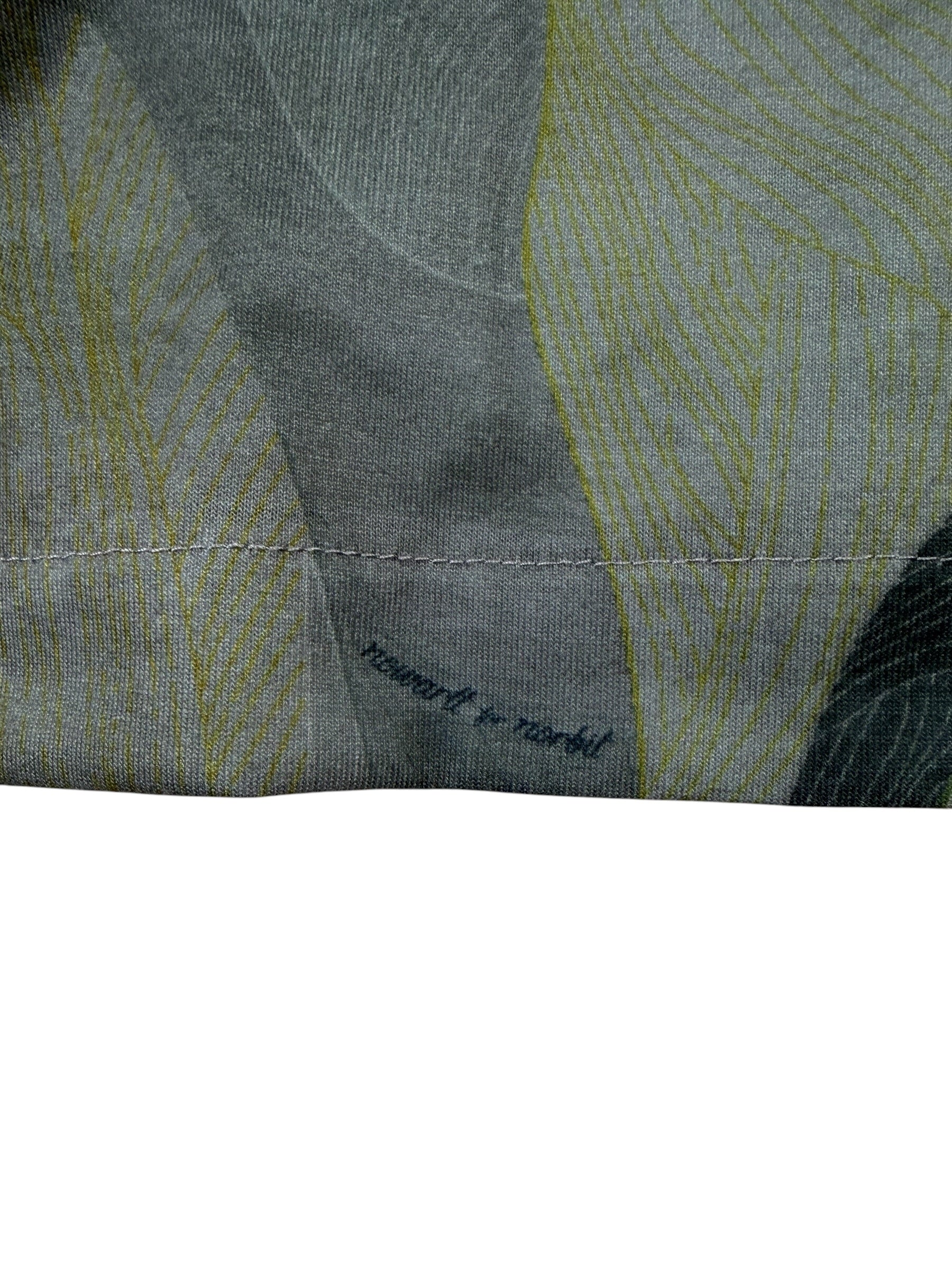 Norbit by Hiroshi Nozawa Leaf Camo Aloha Shirt